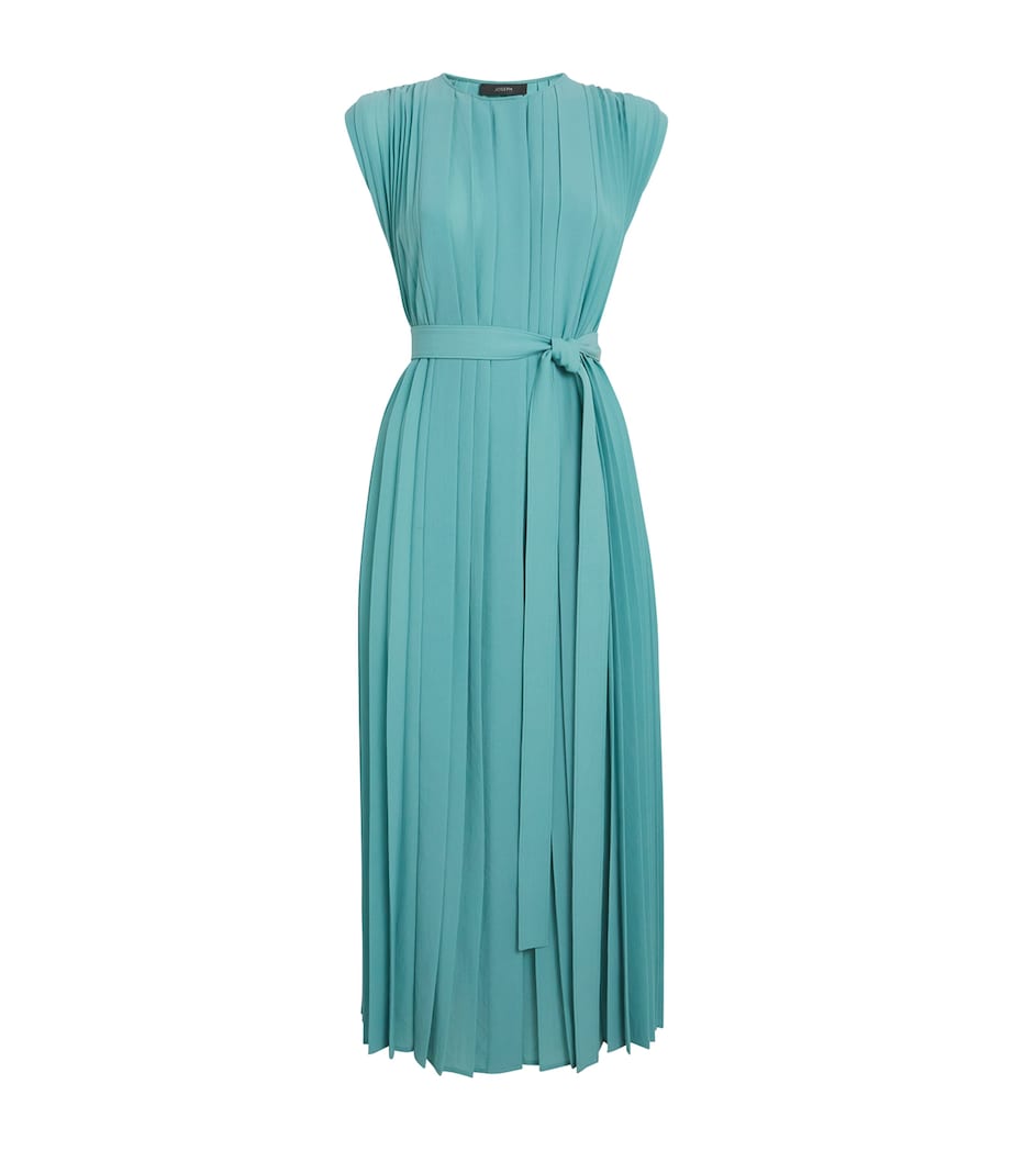Plissé Davide Midi Dress LAGOON Image 1