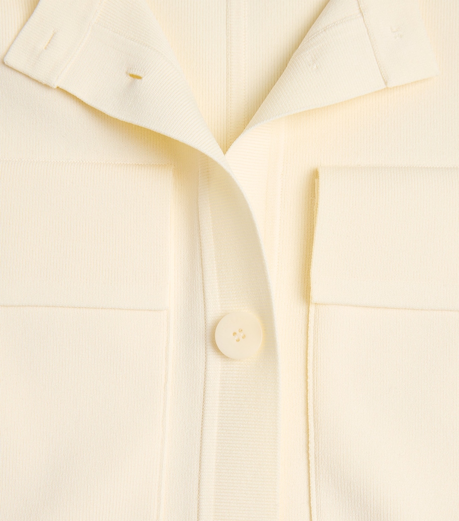 Twin-Pocket Cardigan IVORY Image 5