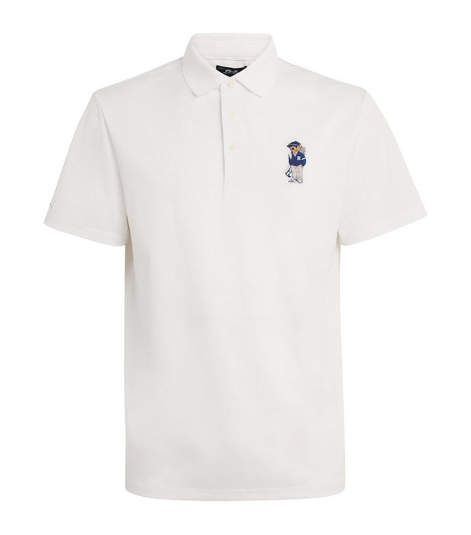 Airtech Piqué Bear Polo Shirt CERAMIC WHITE Image 1