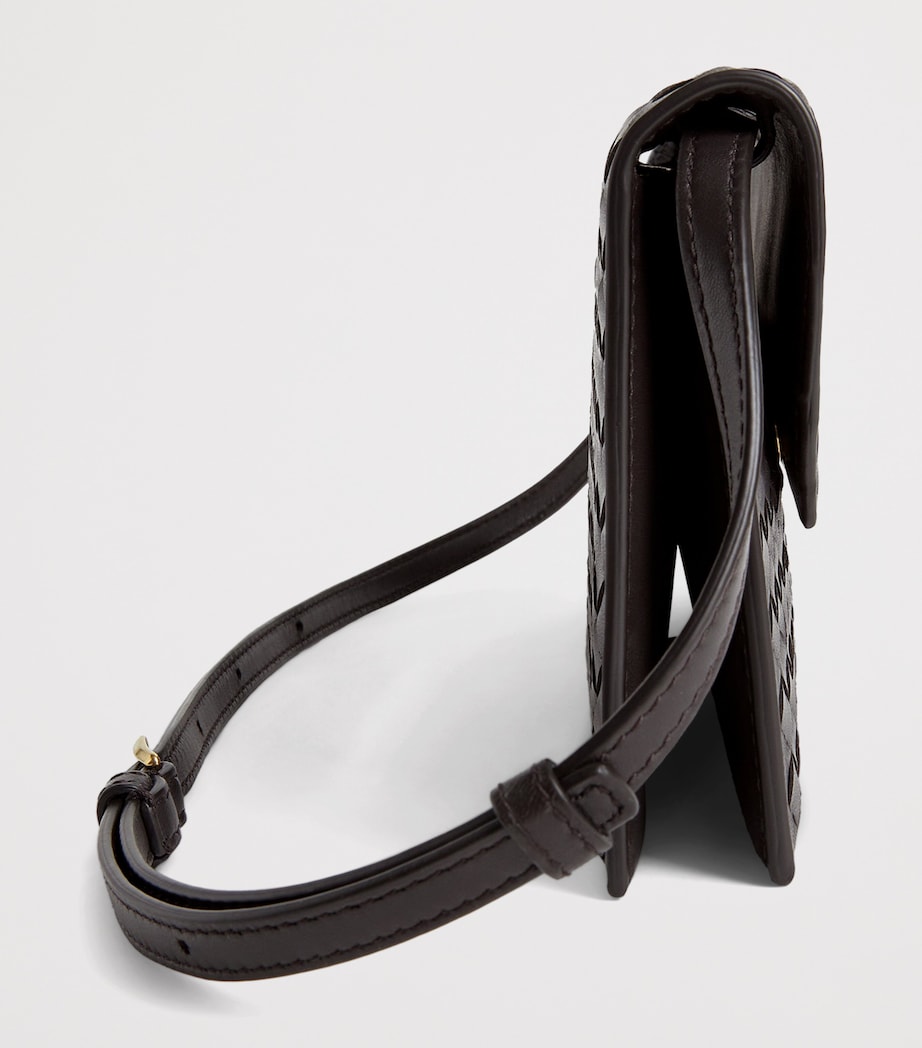 Bottega Veneta Nappa Leather Intrecciato Piccolo Envelope Pouch Image 3