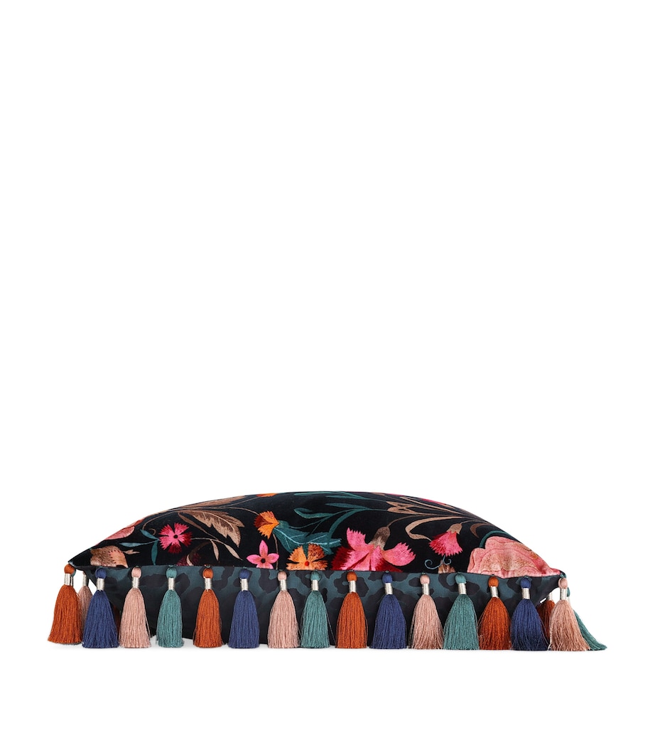 Romo Velvet Bonita Rosa Cushion (50cm x 50cm) Rosa Image 2