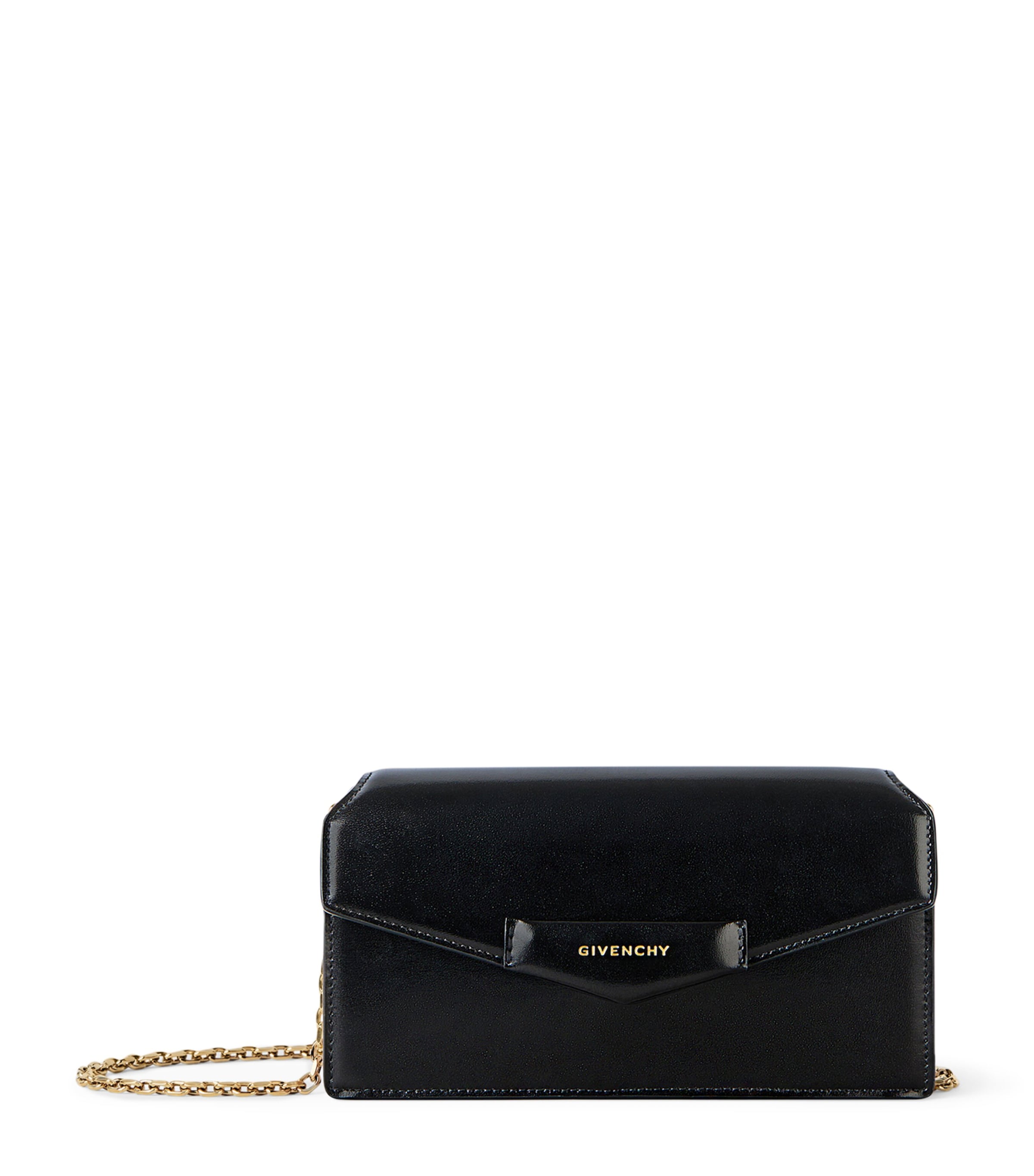 Givenchy Leather Antigona Chain Wallet Image 1