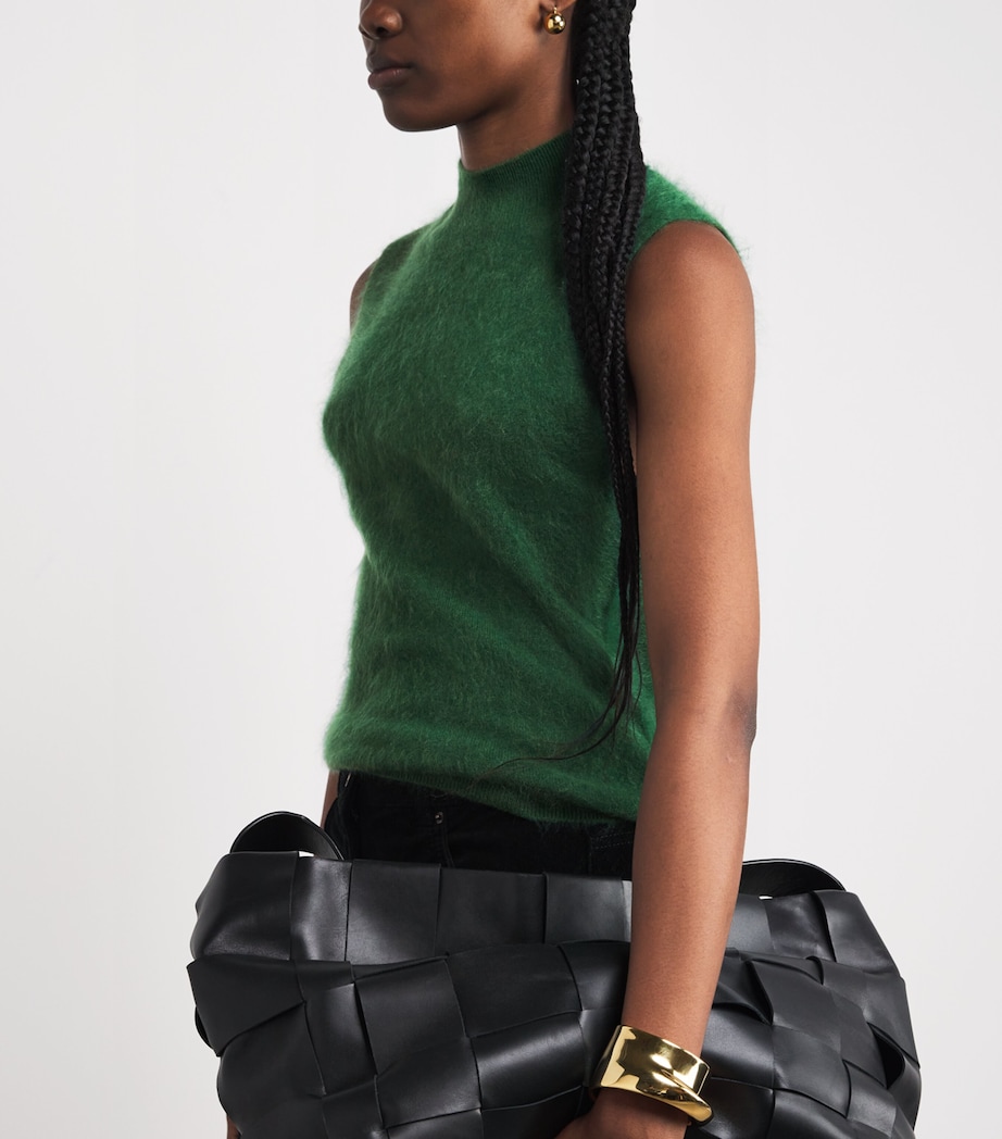 Cashmere Sweater Vest EDEN GREEN Image 6