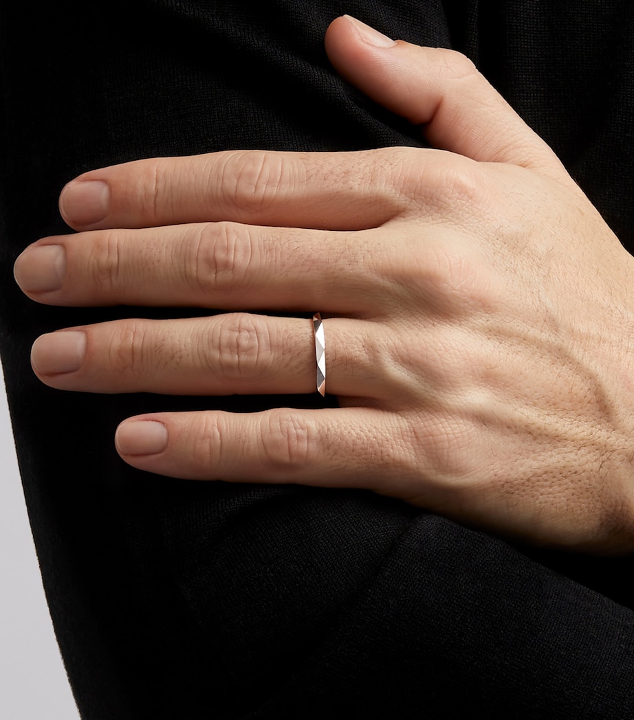 White Gold Laurence Graff Signature Band (2.3mm) WHITE GOLD Image 2