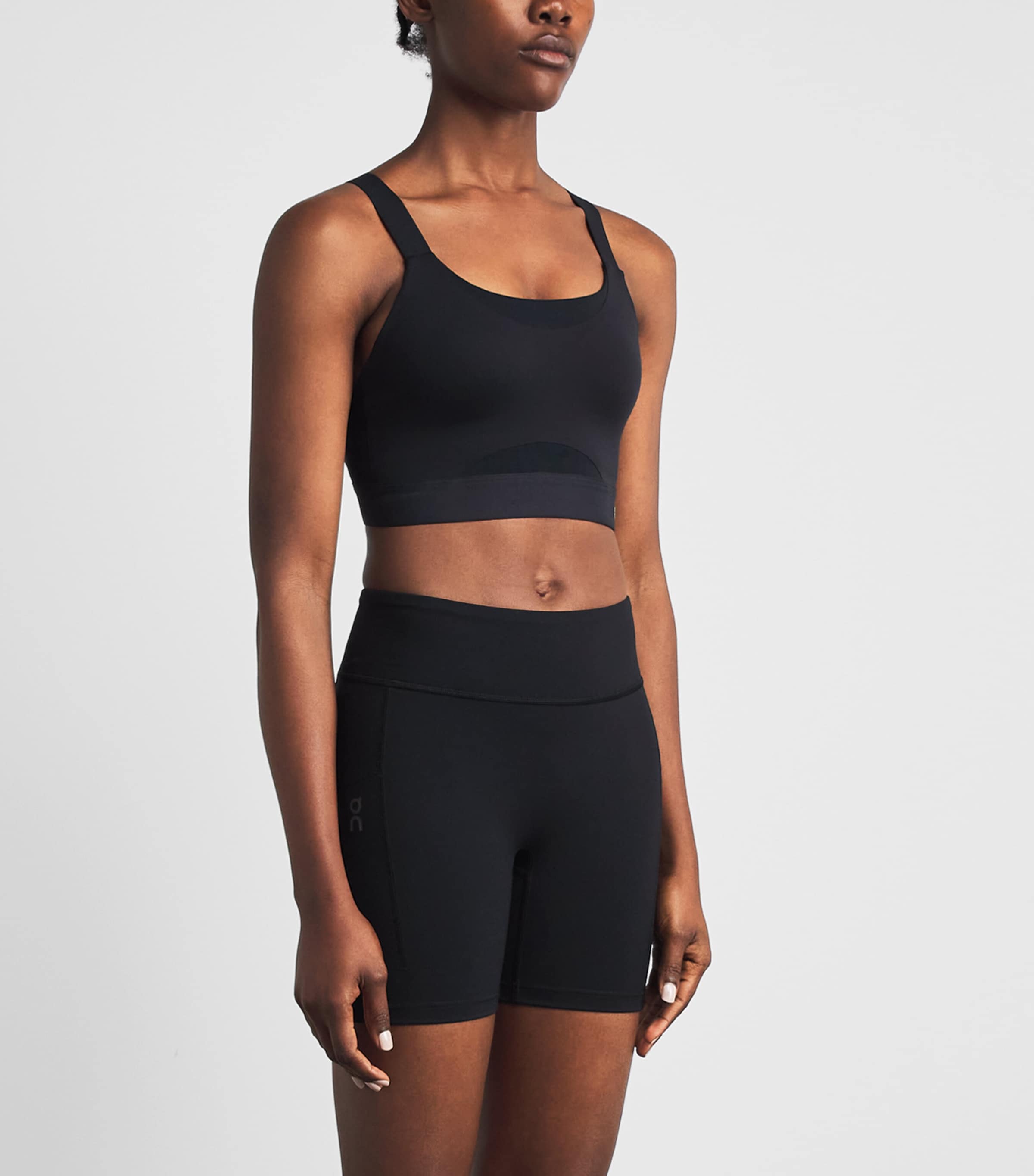 On Womens Performance Sports Bra Black Image 4