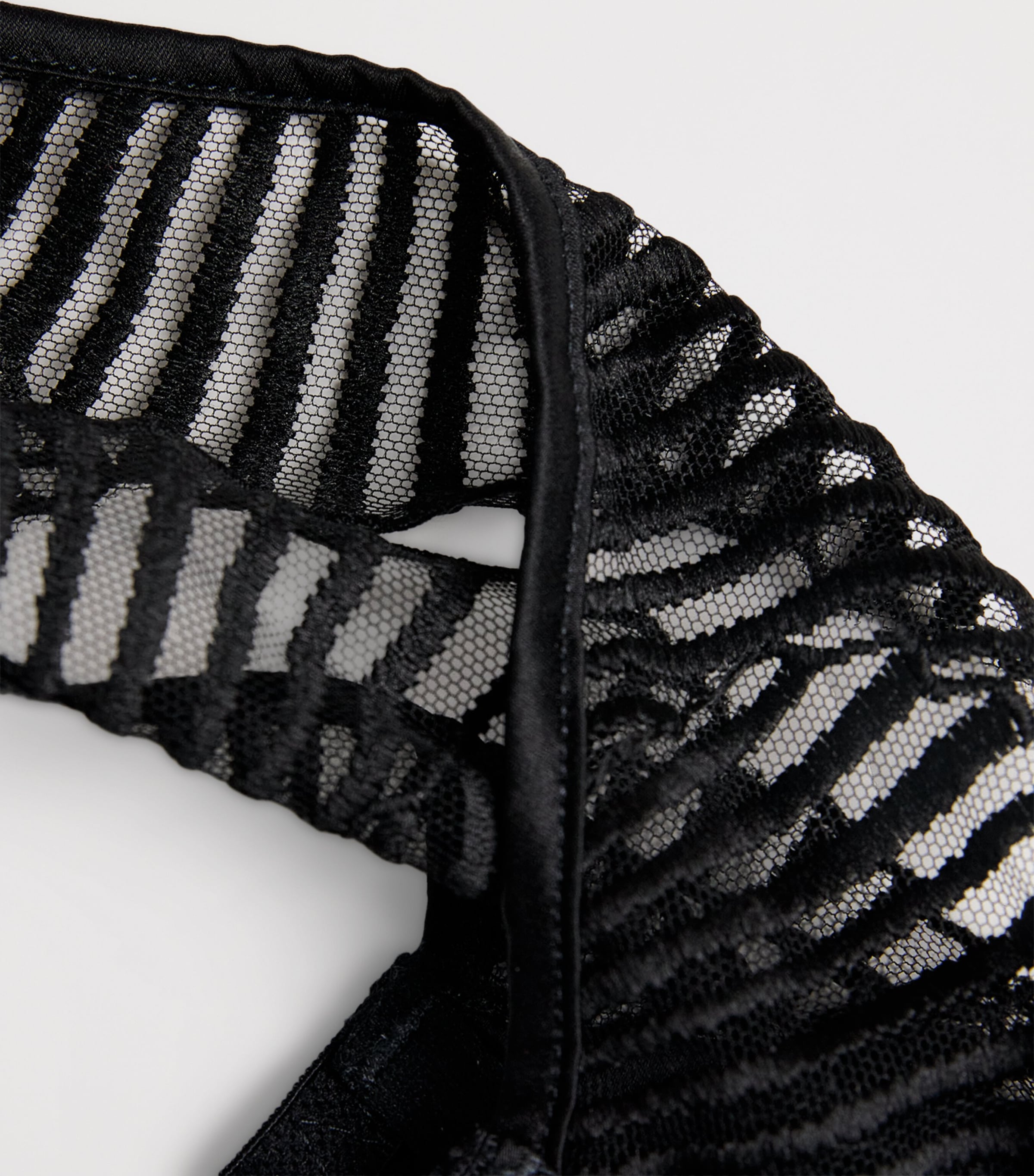 Athena Quarter-Cup Bra BLACK Image 2