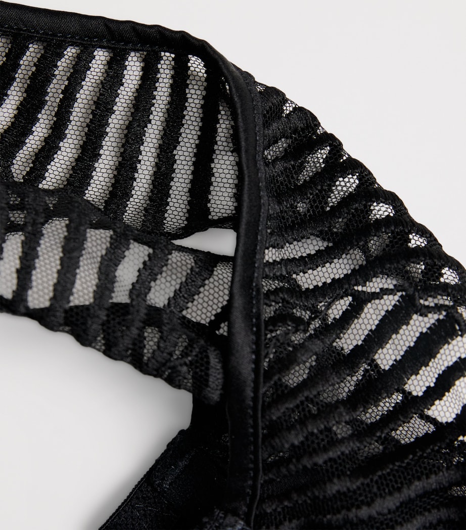 Athena Quarter-Cup Bra BLACK Image 2