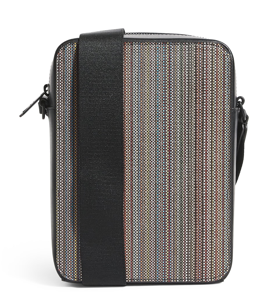 Coated Canvas Signature Stripe Cross-Body Bag PRINTED Image 1