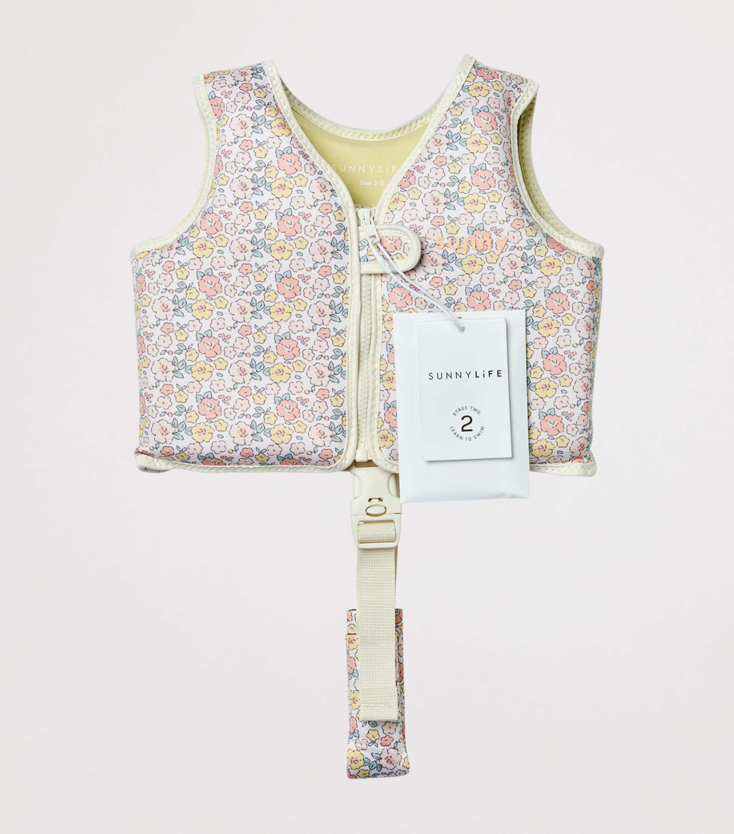 Sunnylife Kids Into the Garden Swim Vest (24-36 Months) Multicolour Image 6