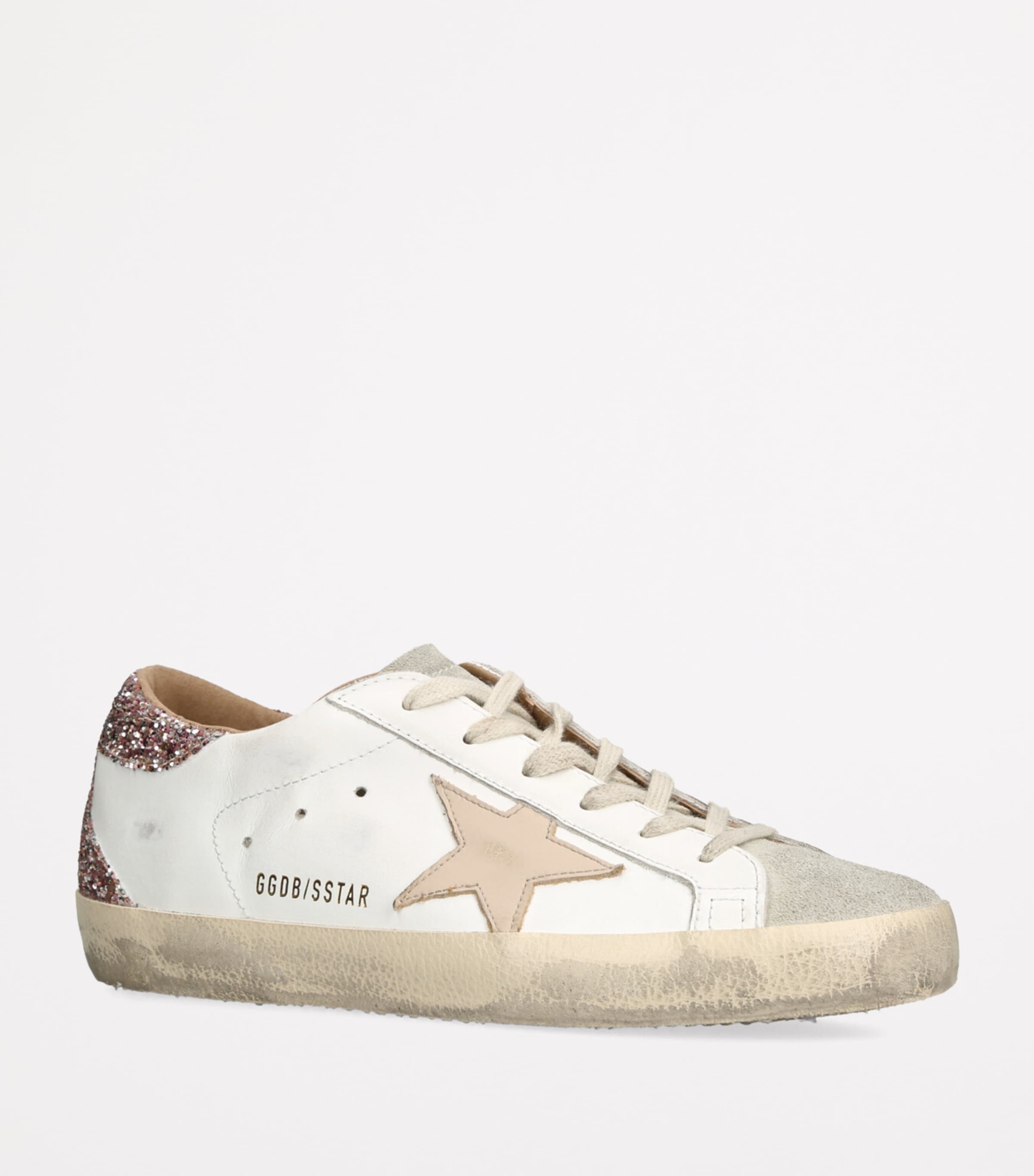 Leather Super-Star Sneakers WHITE/COMB Image 4