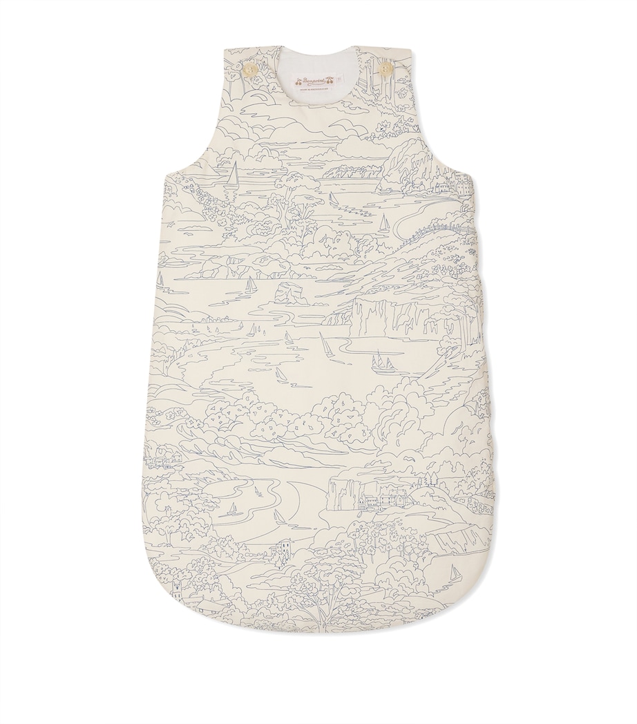 Bonpoint Cotton Joujou Sleeping Bag Imp Encre Image 1
