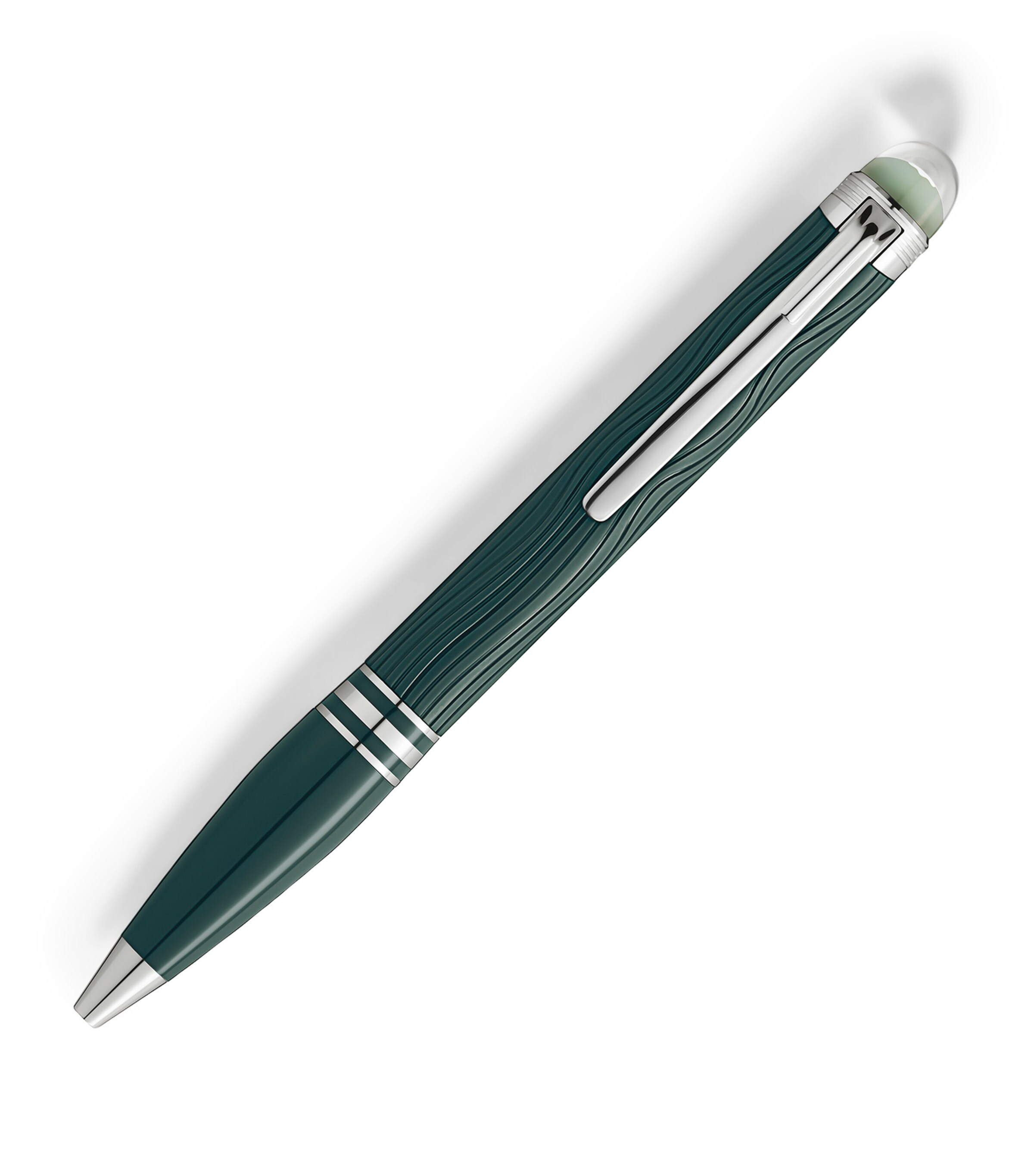 Montblanc Platinum-Coated StarWalker PolarGreen Ballpoint Pen Green Image 2