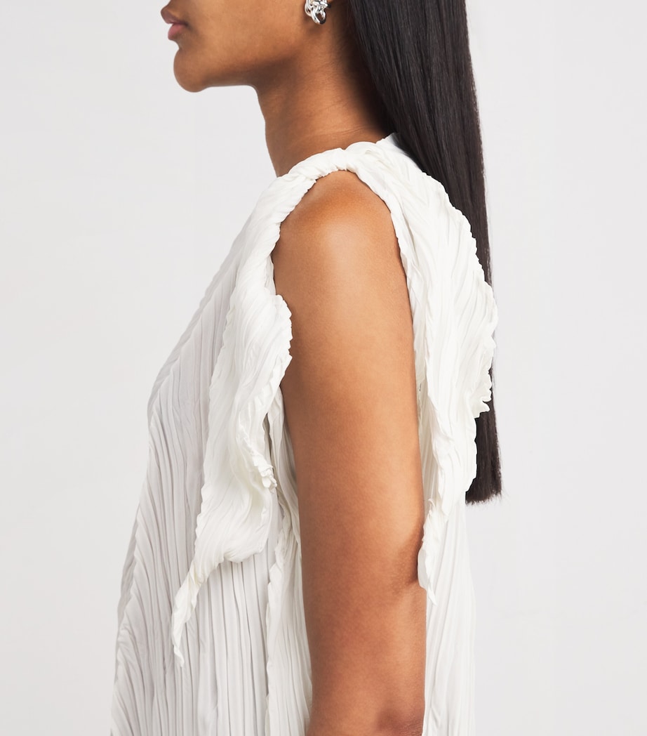 Wrinkled and Twisted Midi Dress 05 Image 7