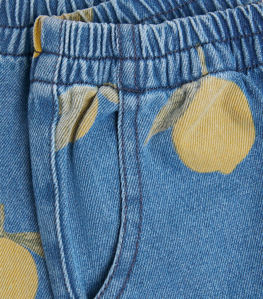 Lemon Printed Margot Jeans (9 Months - 10 Years) LEMON DENIM Image 4