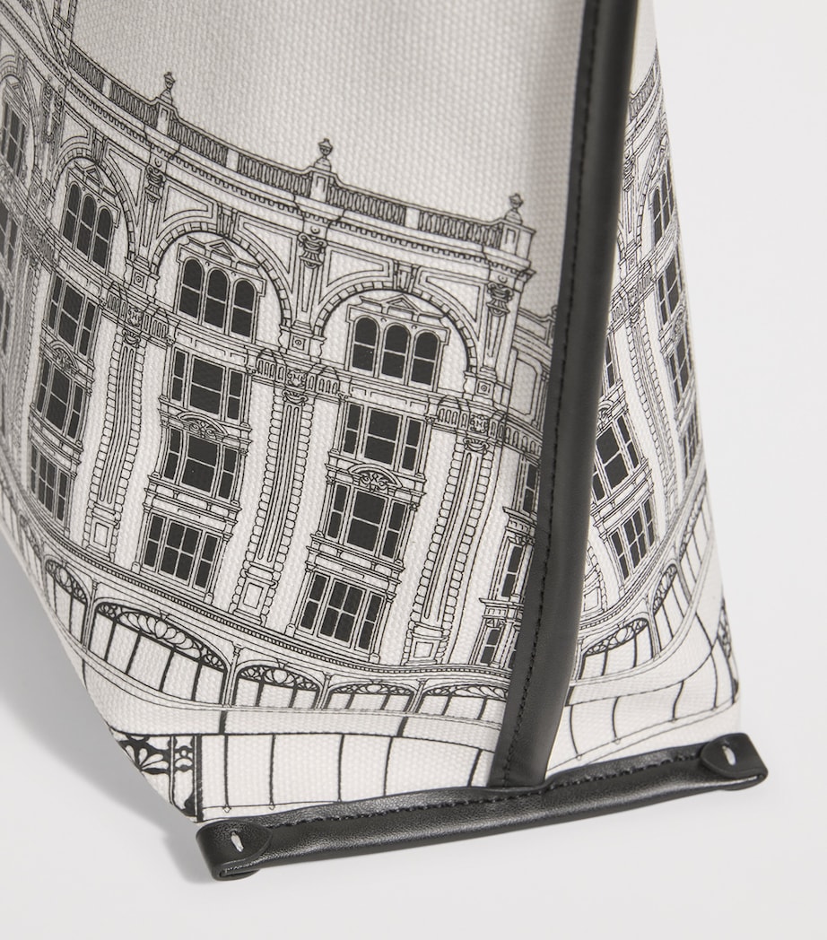 Small Building Shopper Bag CREAM Image 3