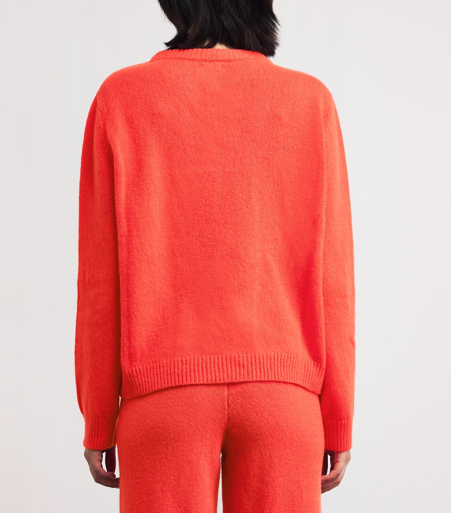 Cashmere Kismet Sweater CHERRY Image 4