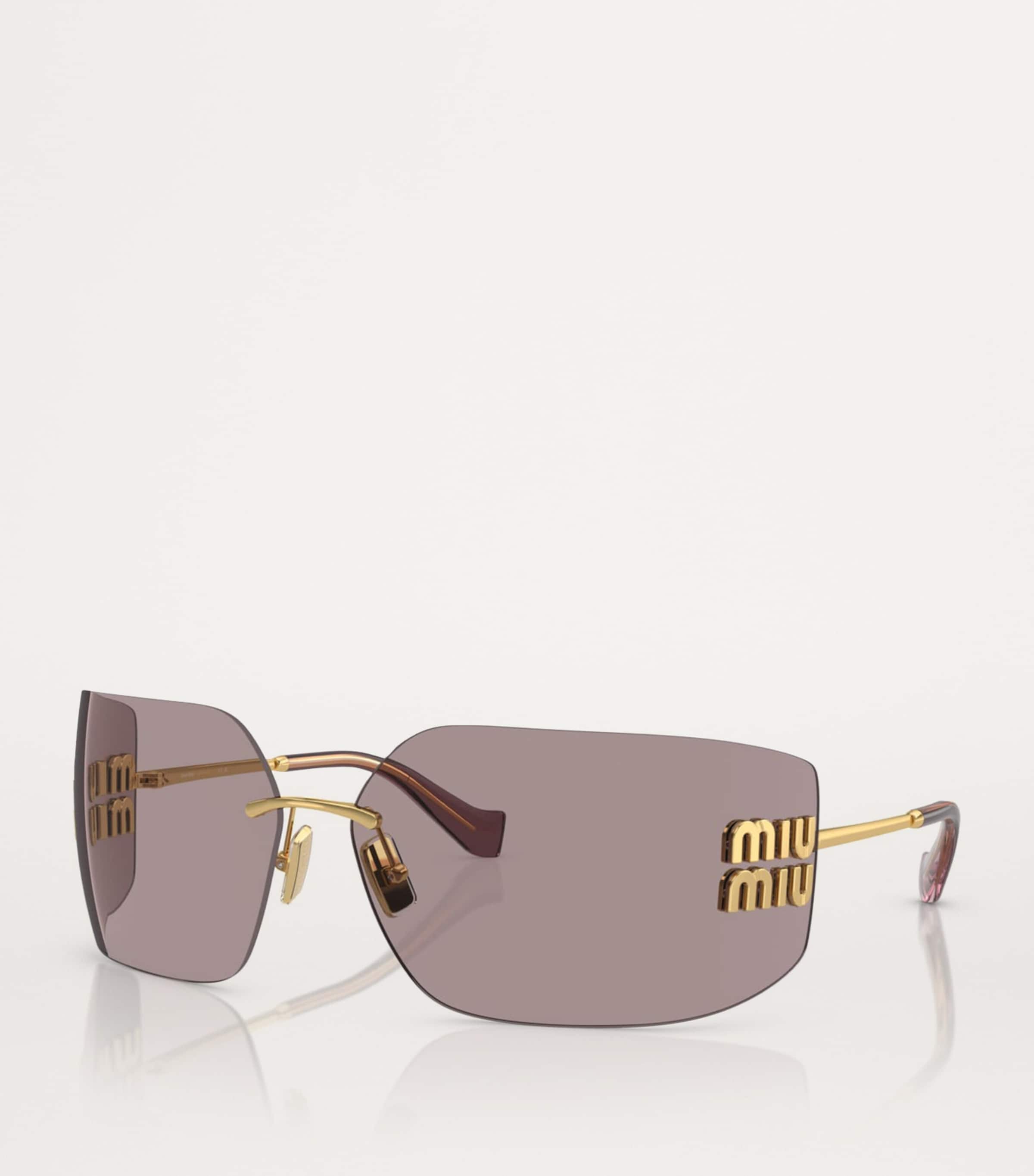 Miu Miu MU 54YS GLD SHN BRN Image 2