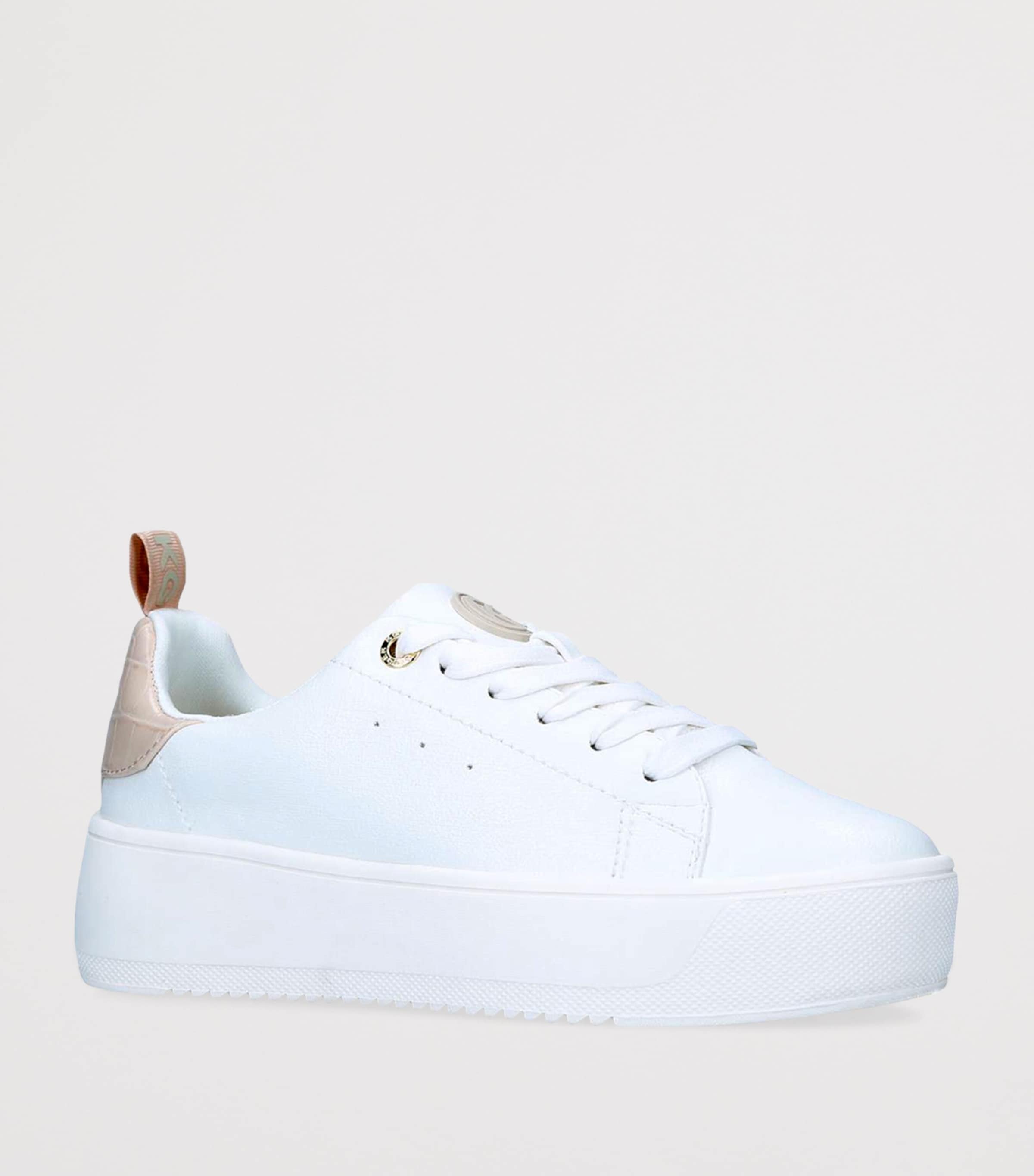 Lighter Lace Up Sneakers PALE PINK Image 3