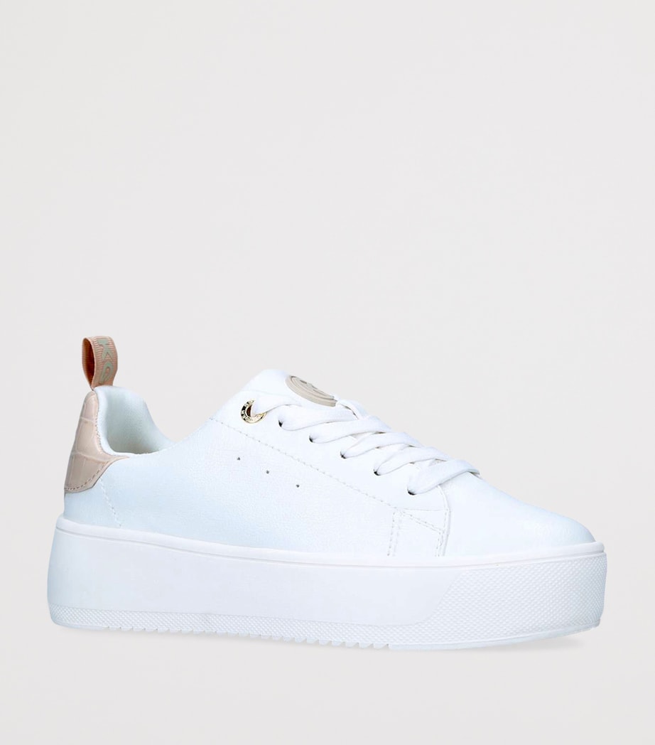 Lighter Lace Up Sneakers PALE PINK Image 3