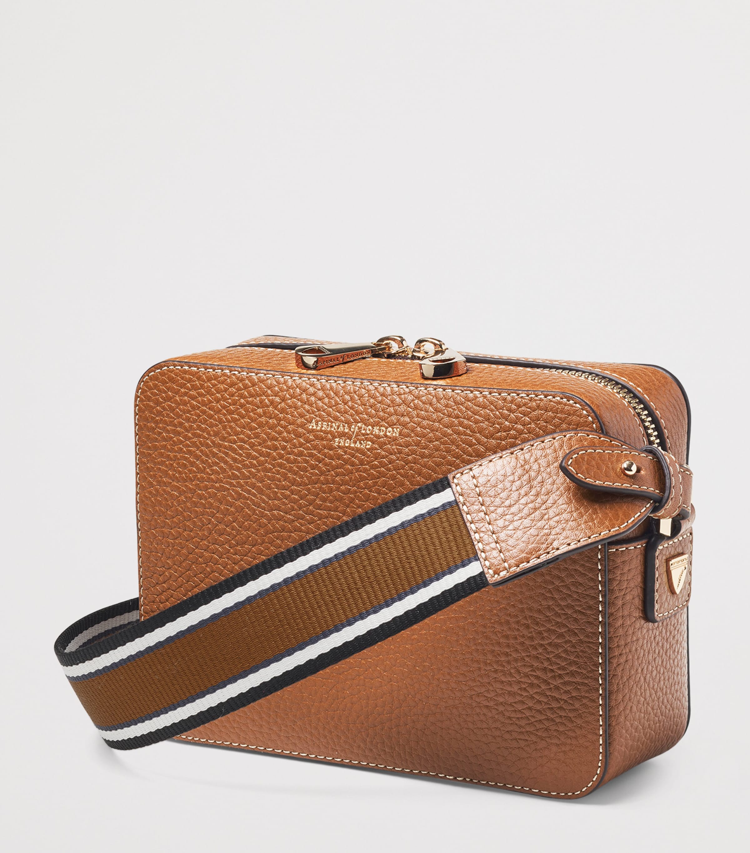 Leather Camera Bag TAN Image 3