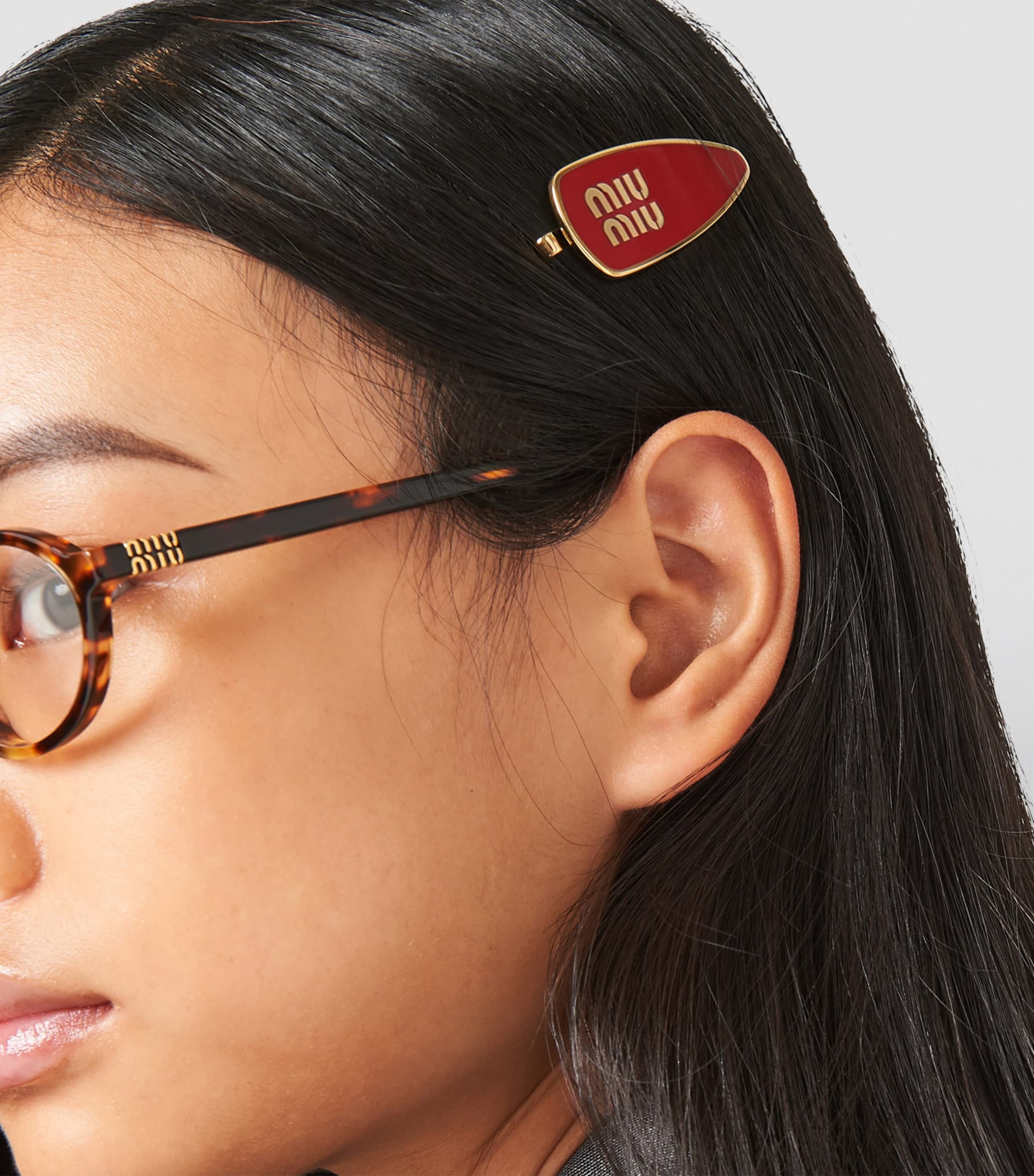 Enamel Logo Hair Clip F0011 Image 2