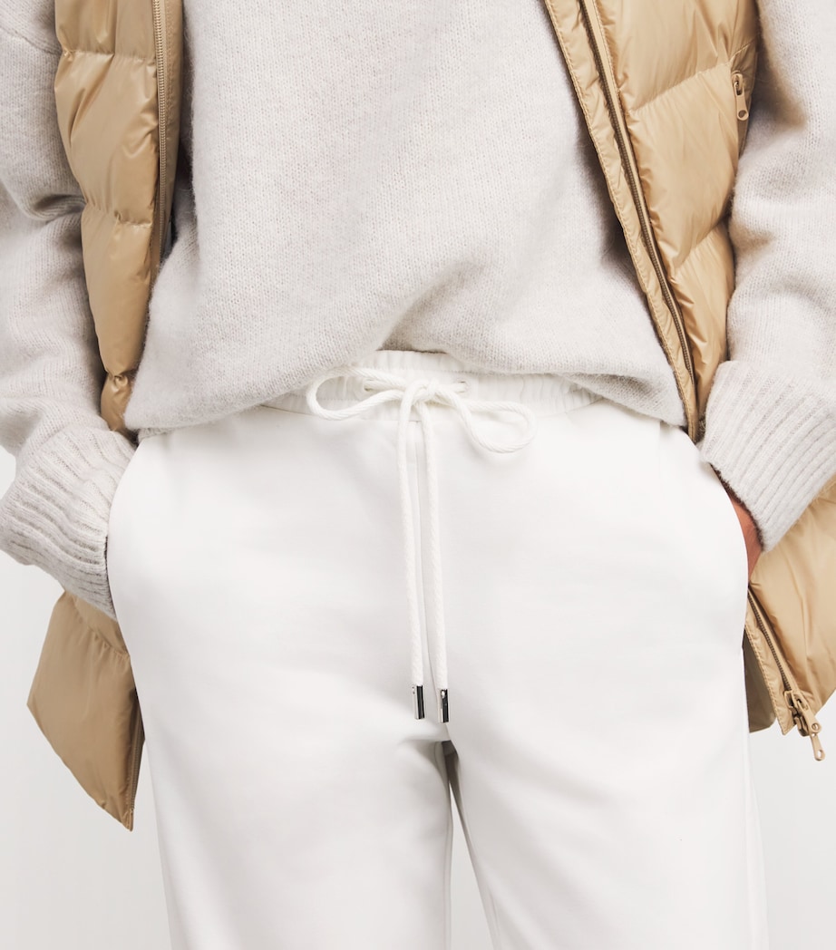 Jersey Drawstring Sweatpants 001 OPTICAL WHITE Image 6