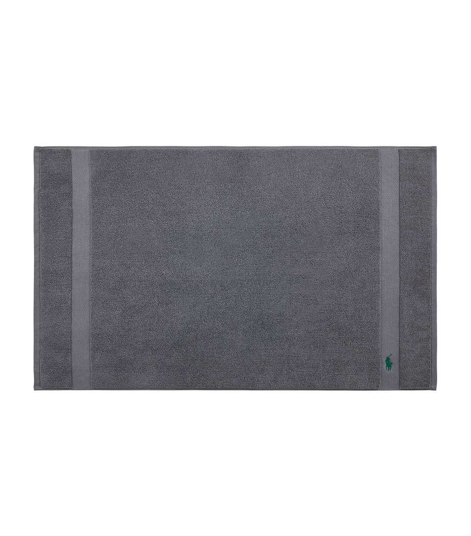 Polo Player Bath Mat (55cm x 90cm) BARCLAY HEATHER Image 1