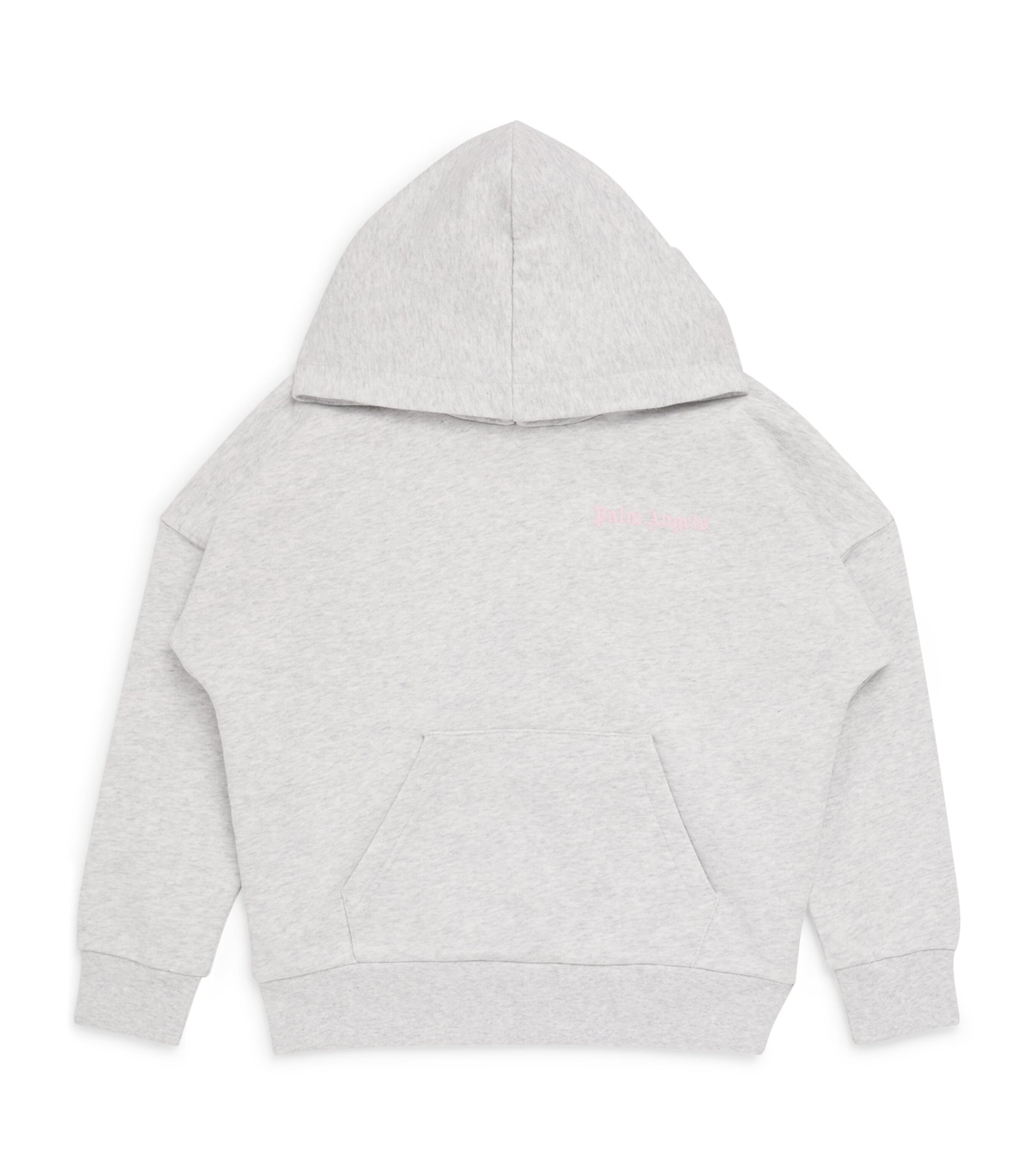 Palm Angels Kids Cotton Classic Logo Hoodie (4-12+ Years) Rose Pink Image 1