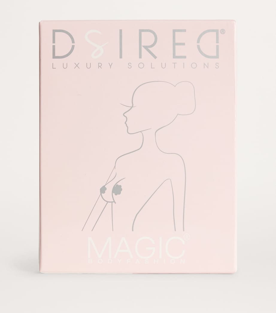 Dsired Womens Silicone Adhesive Covers Latte Image 1