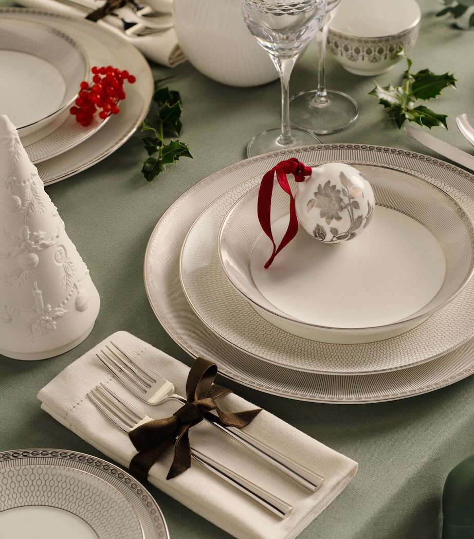 Fine Bone China Silver Tonquin No.1 Bauble SILVER Image 5