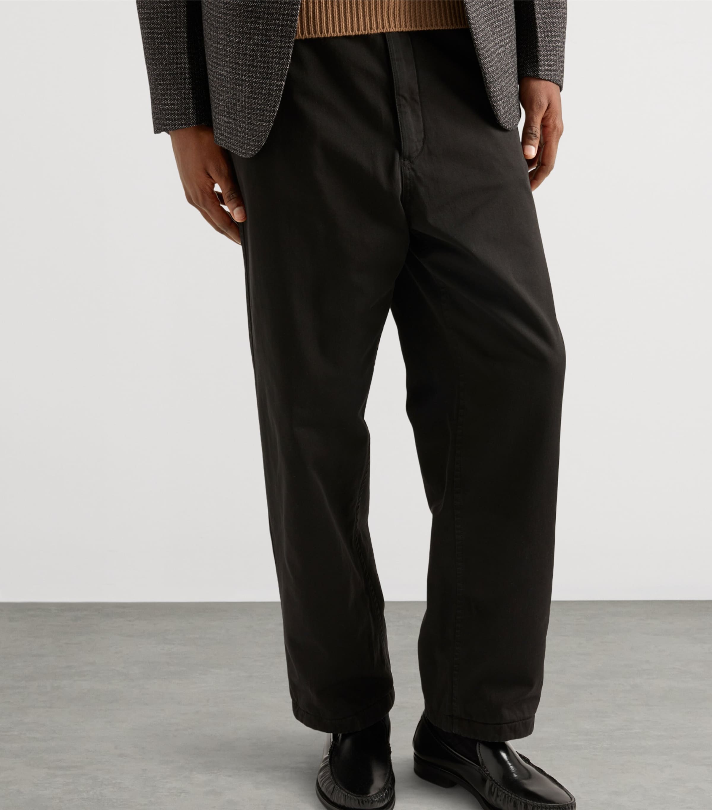 Cotton Twill Trousers F0002 Image 4