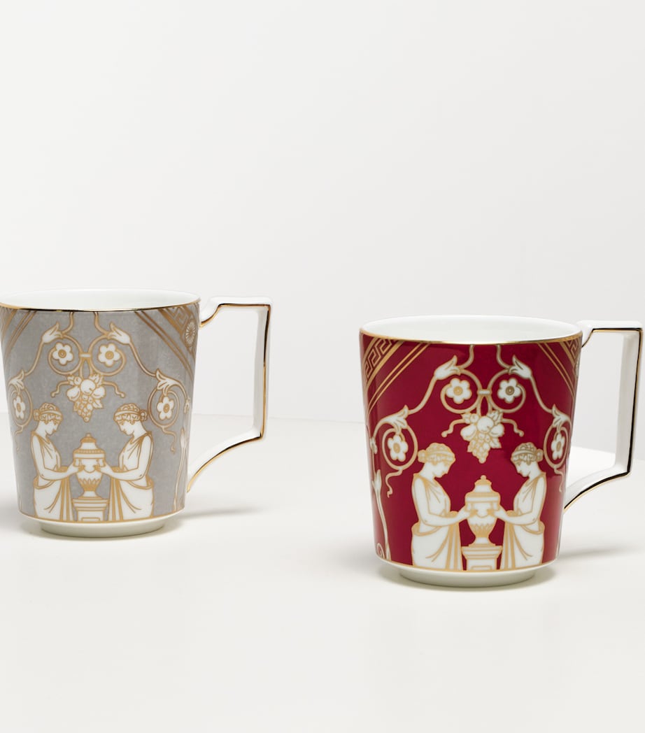 Set of 2 Valentine's Renaissance Mugs (300ml) MULTI Image 7