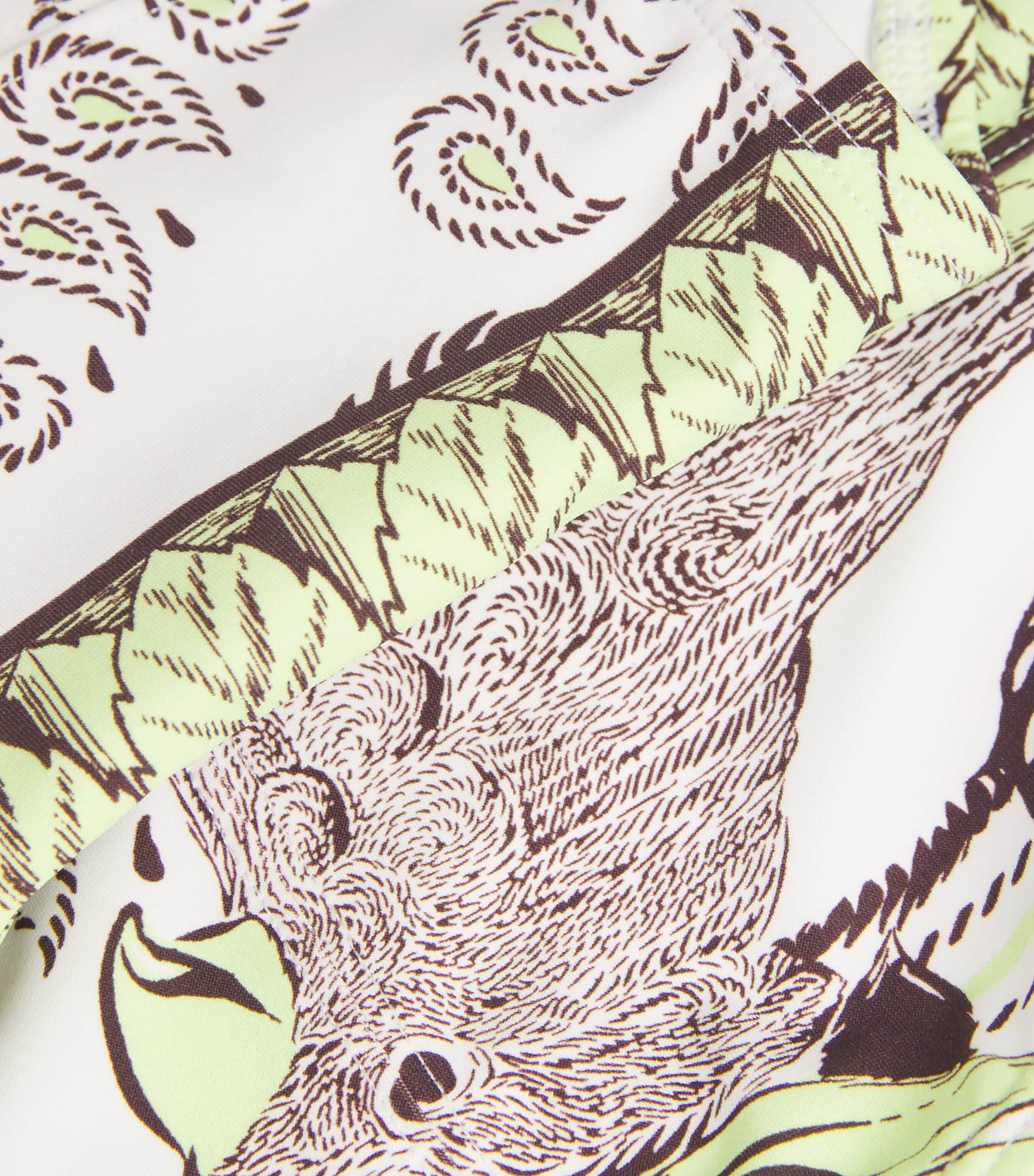 Printed Underwired Swimsuit 301/MINT COCKATOO Image 5