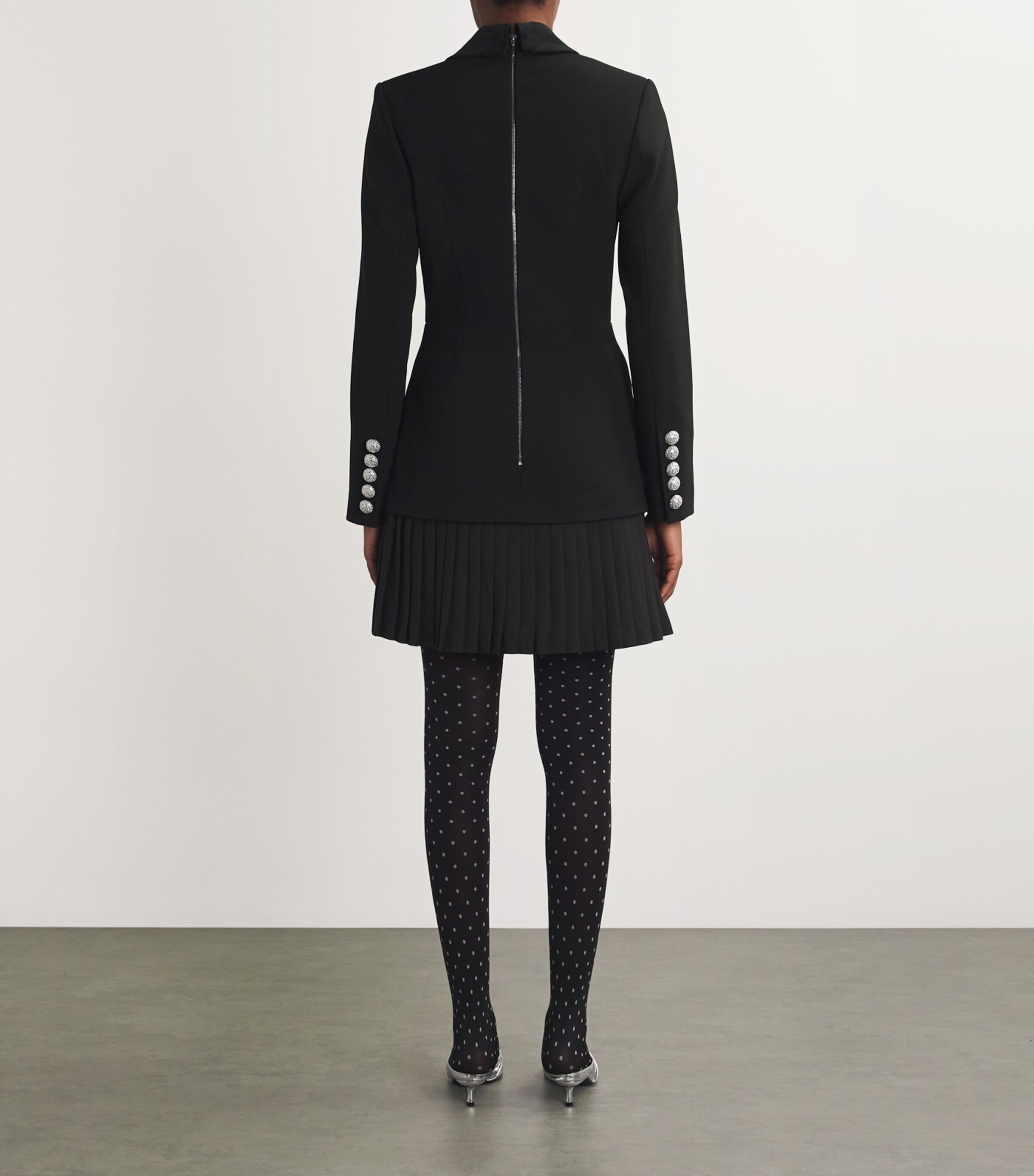 【REBECCA VALLANCE】Celia Mini Dress テーラードフィット黒 Rebecca Vallance Black Dresses | Designer Collection | Coveti