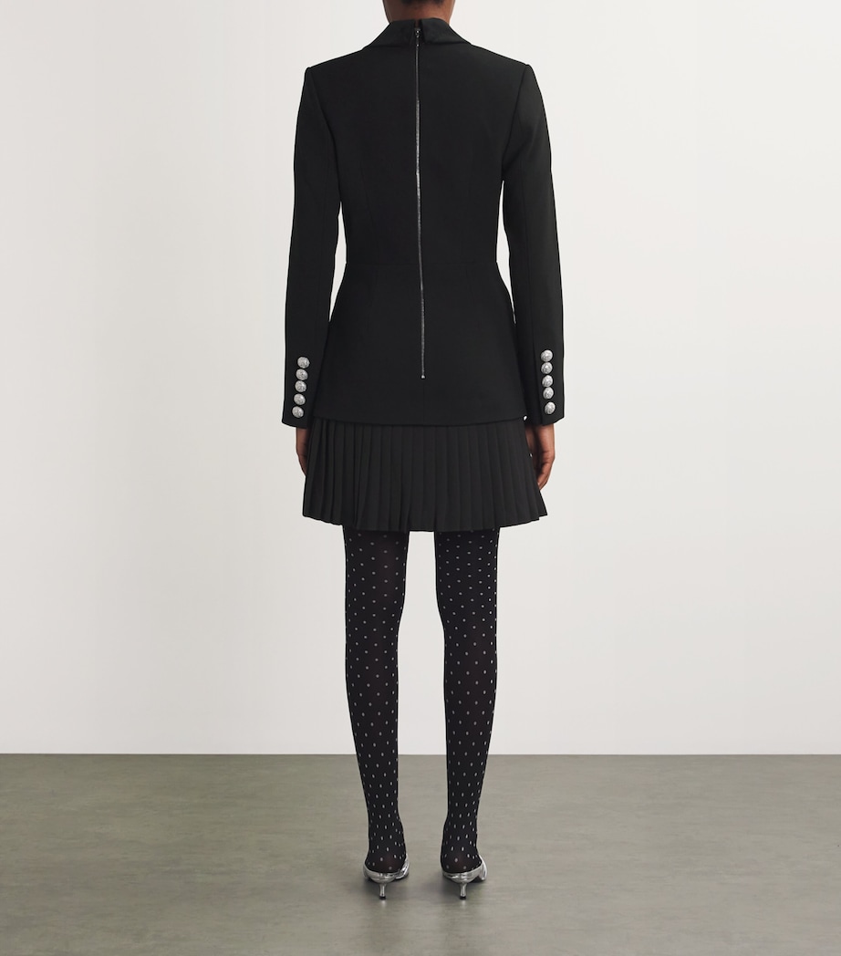 Celia Tux Mini Dress 29202716BLACK Image 3