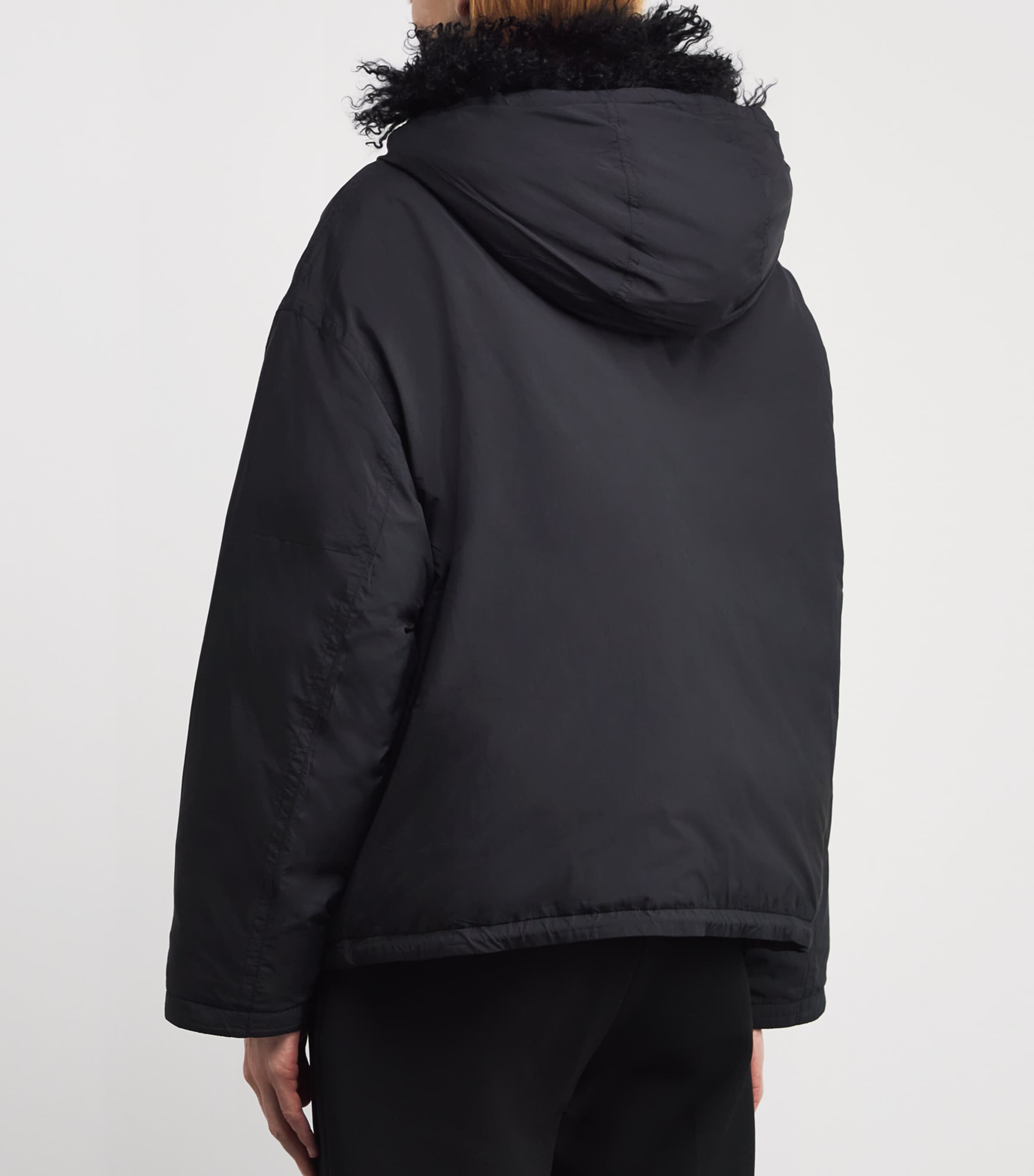 Down Lambswool-Trim Field Jacket C99 Image 4