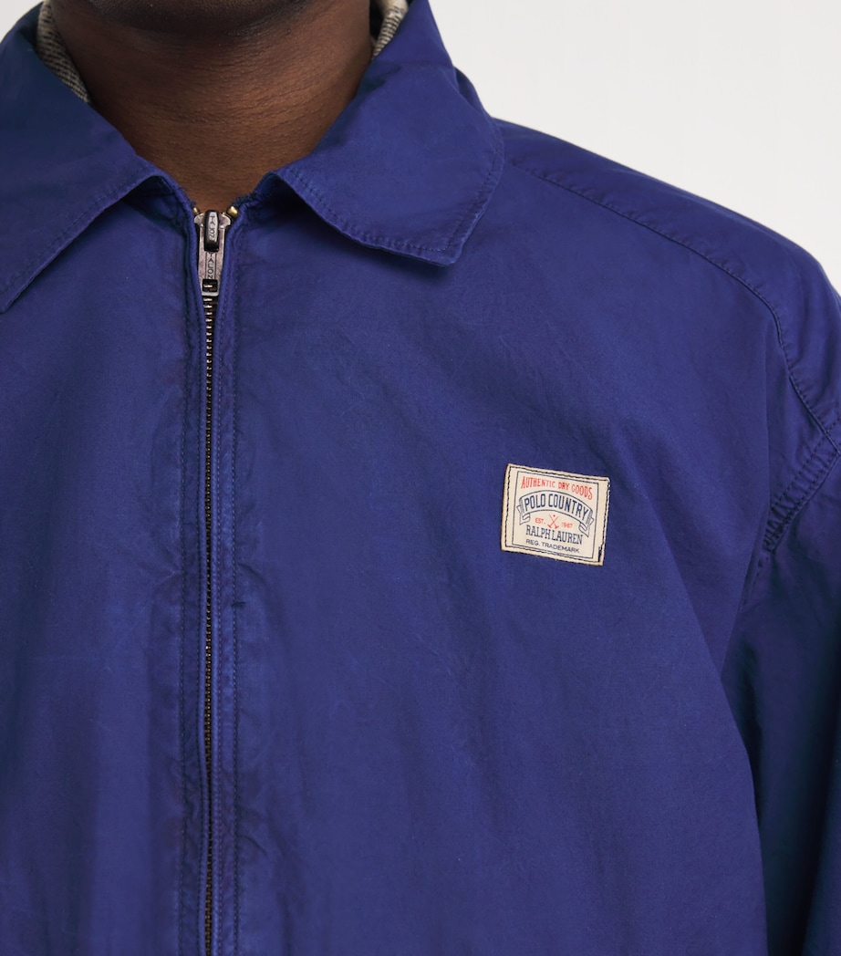 Cotton Twill Lightweight Jacket NAVY Image 6