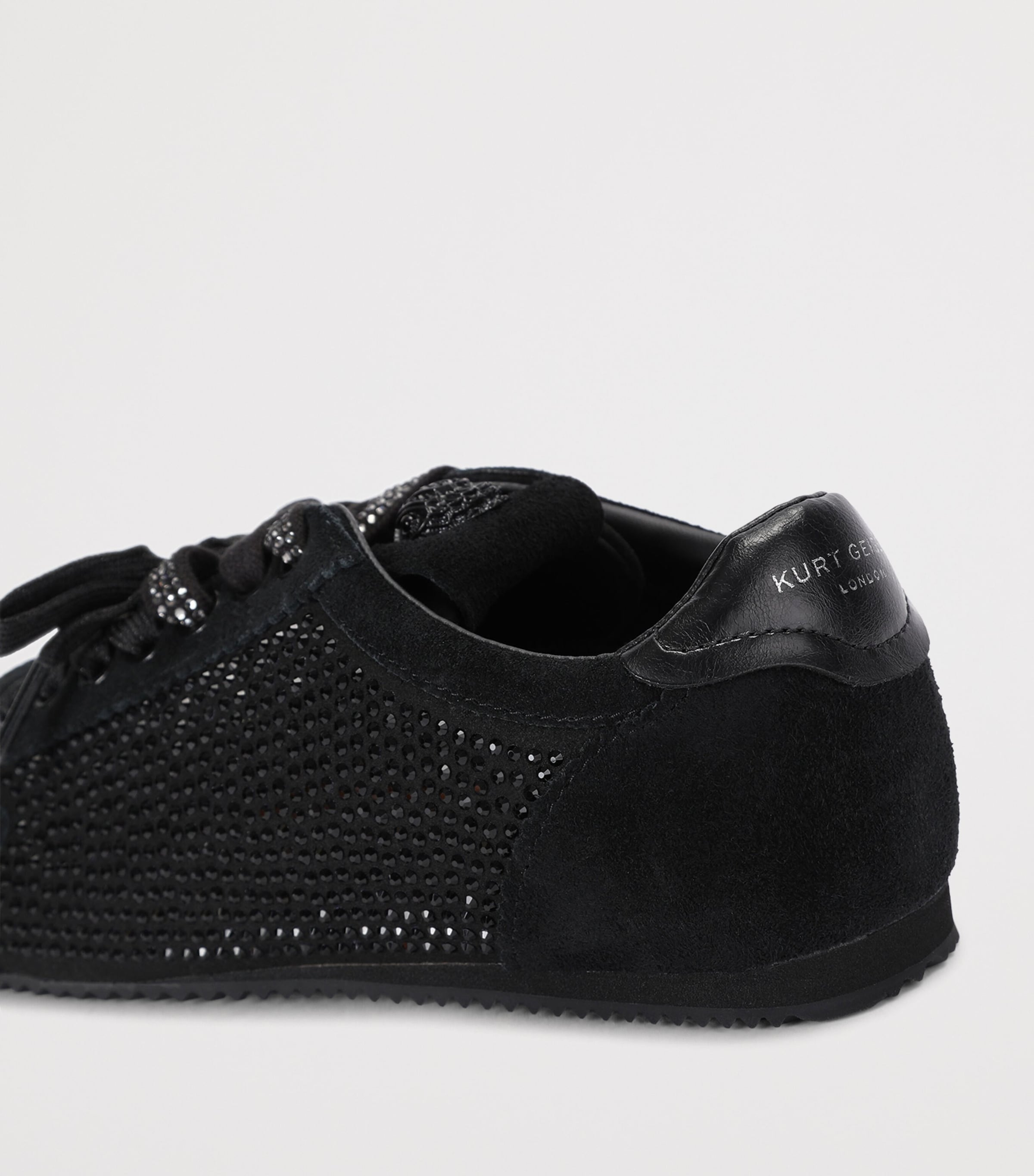 Kurt Geiger London Embellished Islington Sneakers Black Image 3