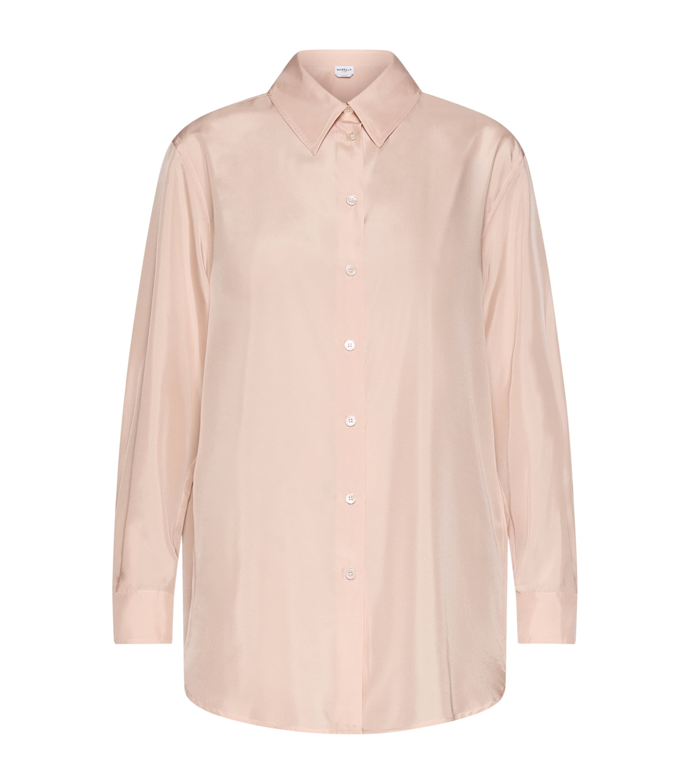 Marella Womens Silk Shirt Powder Image 1