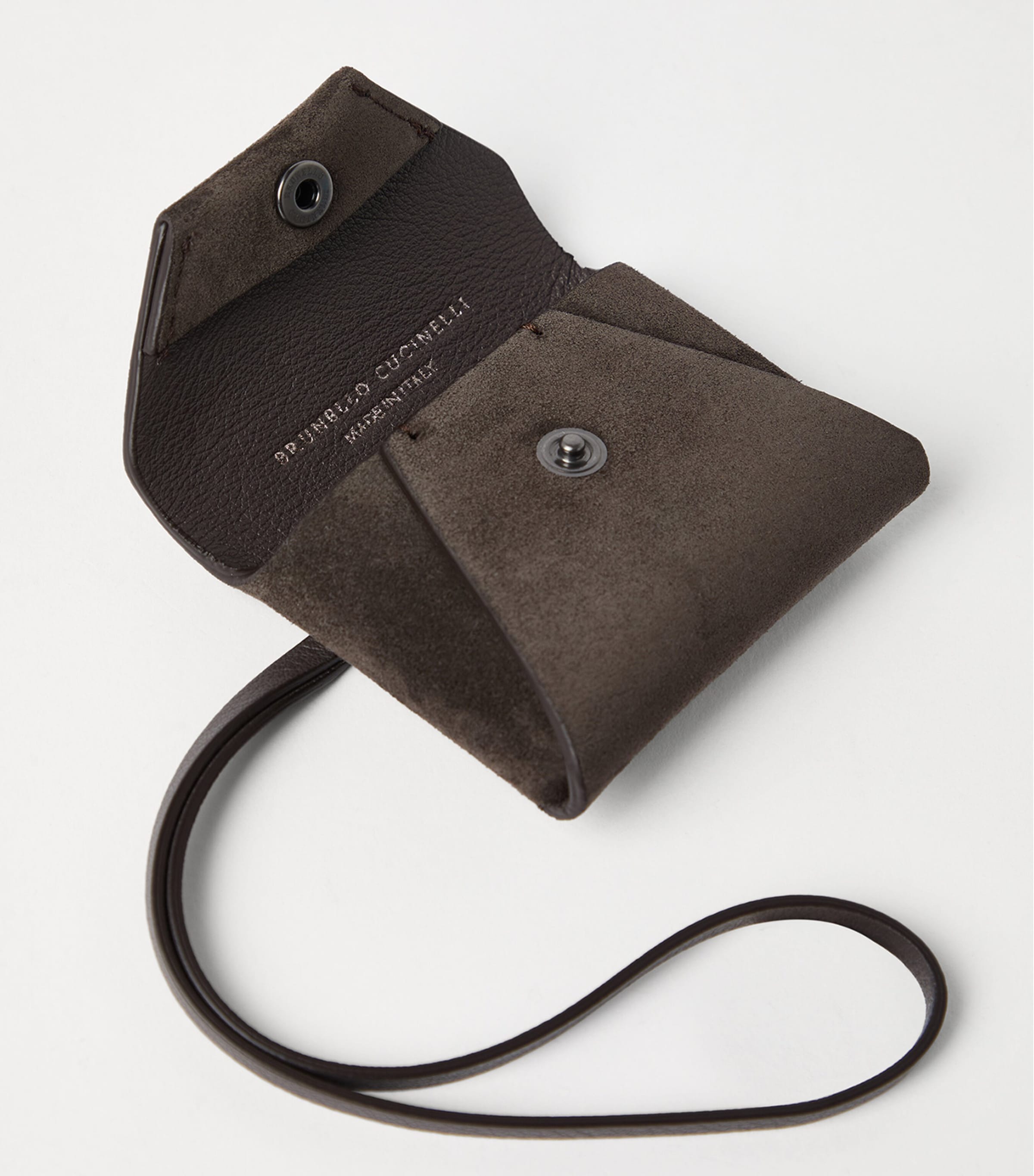 Suede Pouch Bag Charm C7284 Image 3