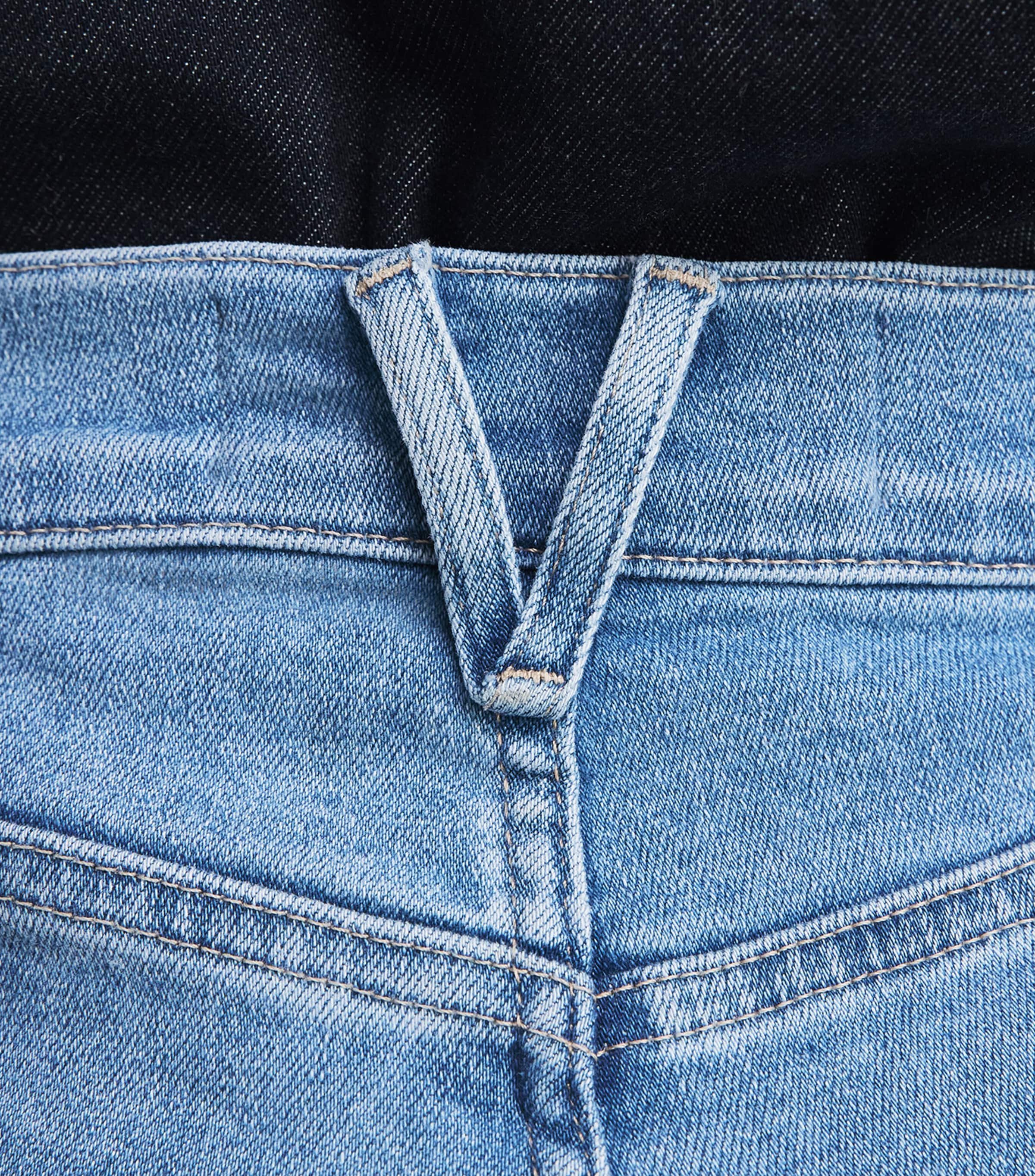 Veronica Beard Womens Jesse High-Rise Ultra-Flared Jeans Big Splash Image 3