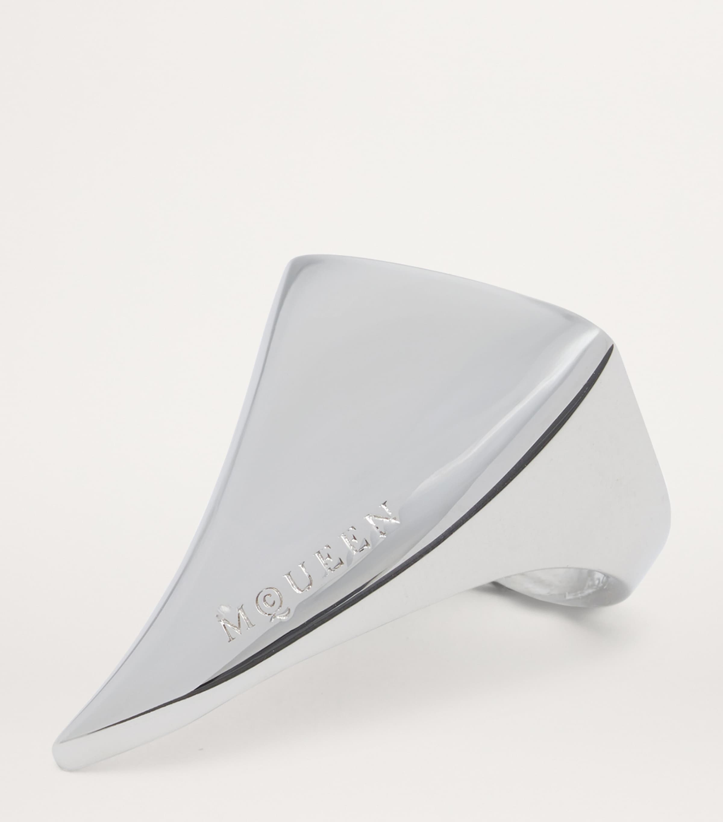 【関税込み】McQueen シルバー Tiger Claw リング McQueen Tiger Claw Ring | Harrods UK