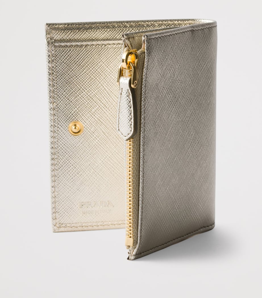 Small Saffiano Triangle Wallet F0846 Image 4