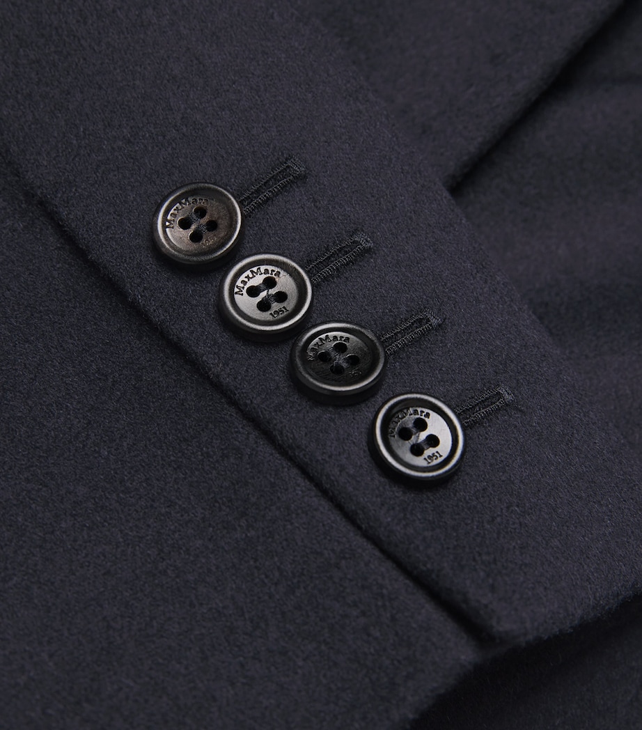 Camel Hair Double-Breasted Blazer ULTRAMARINE Image 5