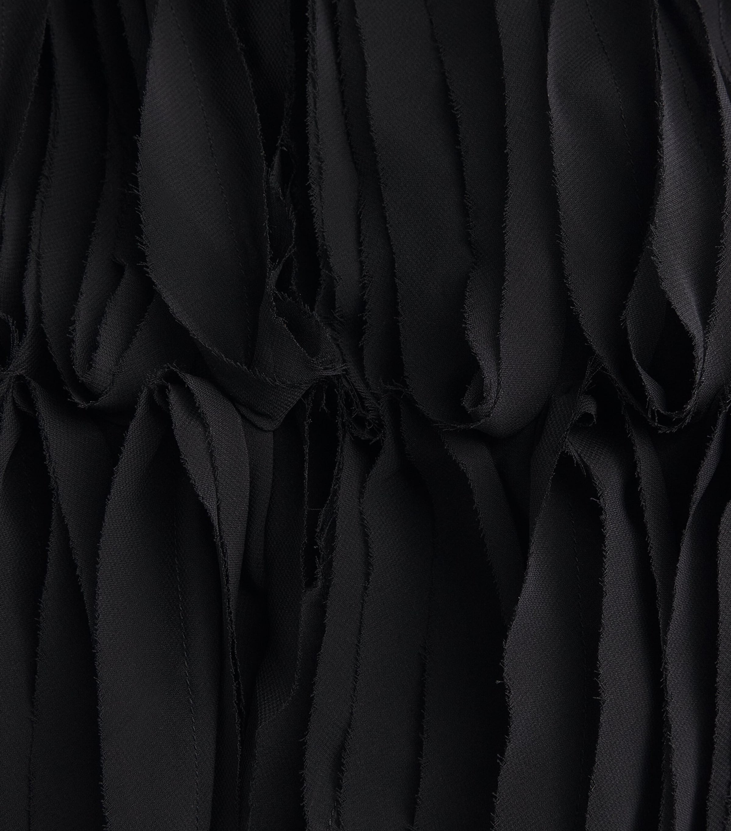 Ulla Johnson Womens Chiffon-Ribbon Augustina Maxi Dress Noir Image 6