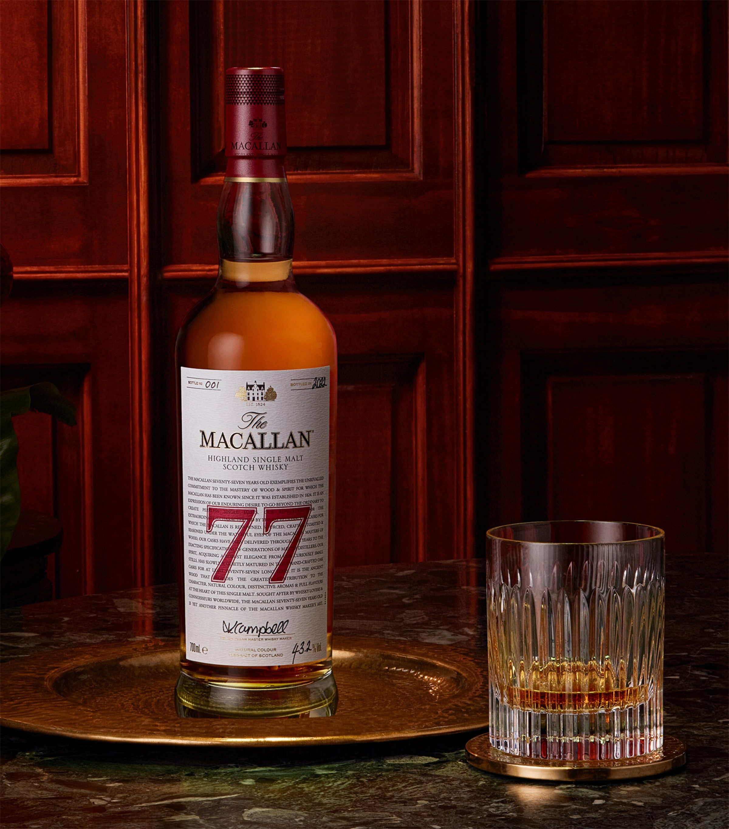 77-Year-Old The Red Collection Single Malt Scotch Whisky (70cl) NO COLOUR Image 3