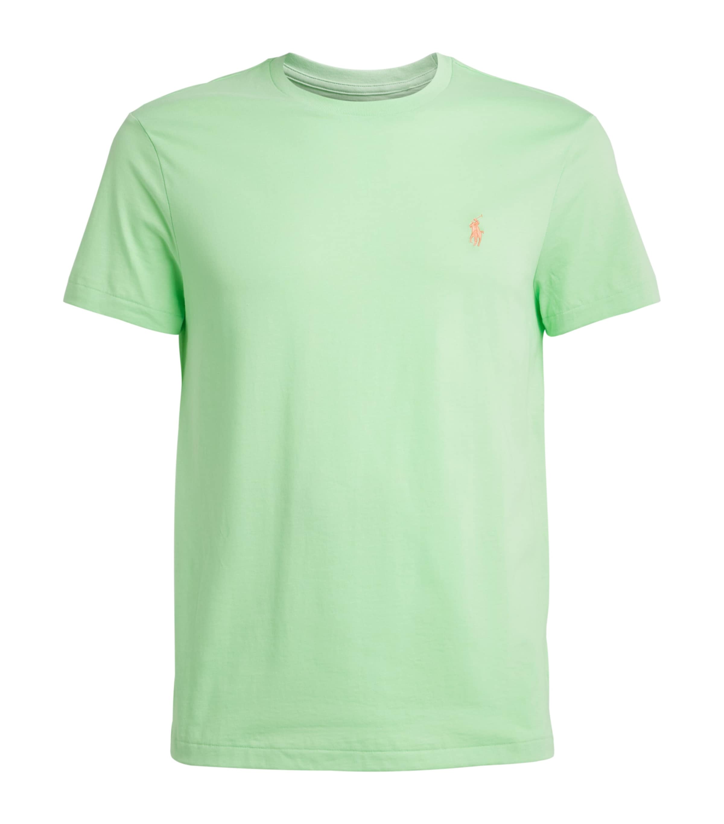 Polo Ralph Lauren Mens Cotton Custom Slim-Fit T-Shirt Cruise Image 1