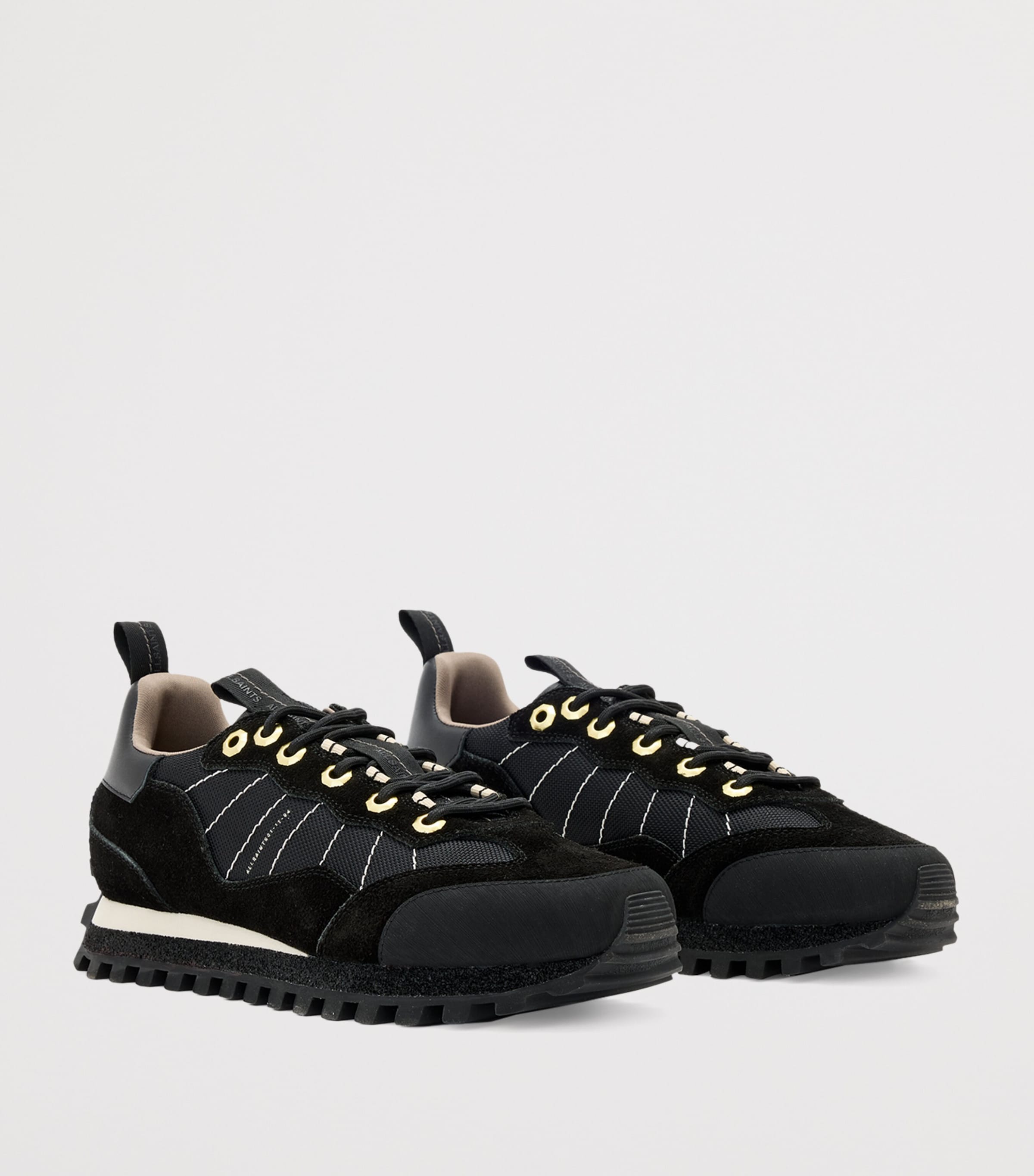 Leather Nevis Sneakers BLACK Image 4