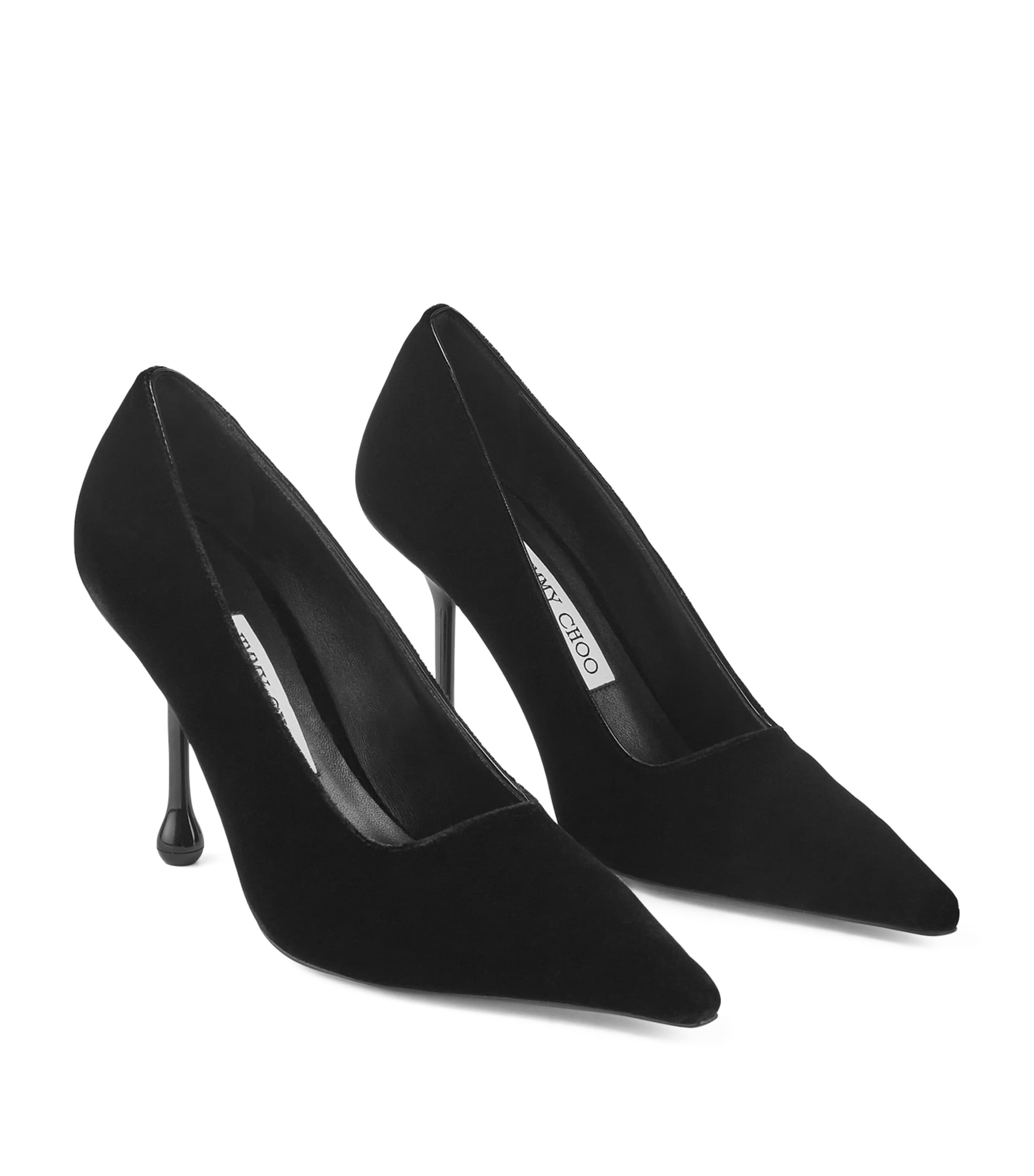 Ixia 95 Velvet Pumps BLACK Image 3