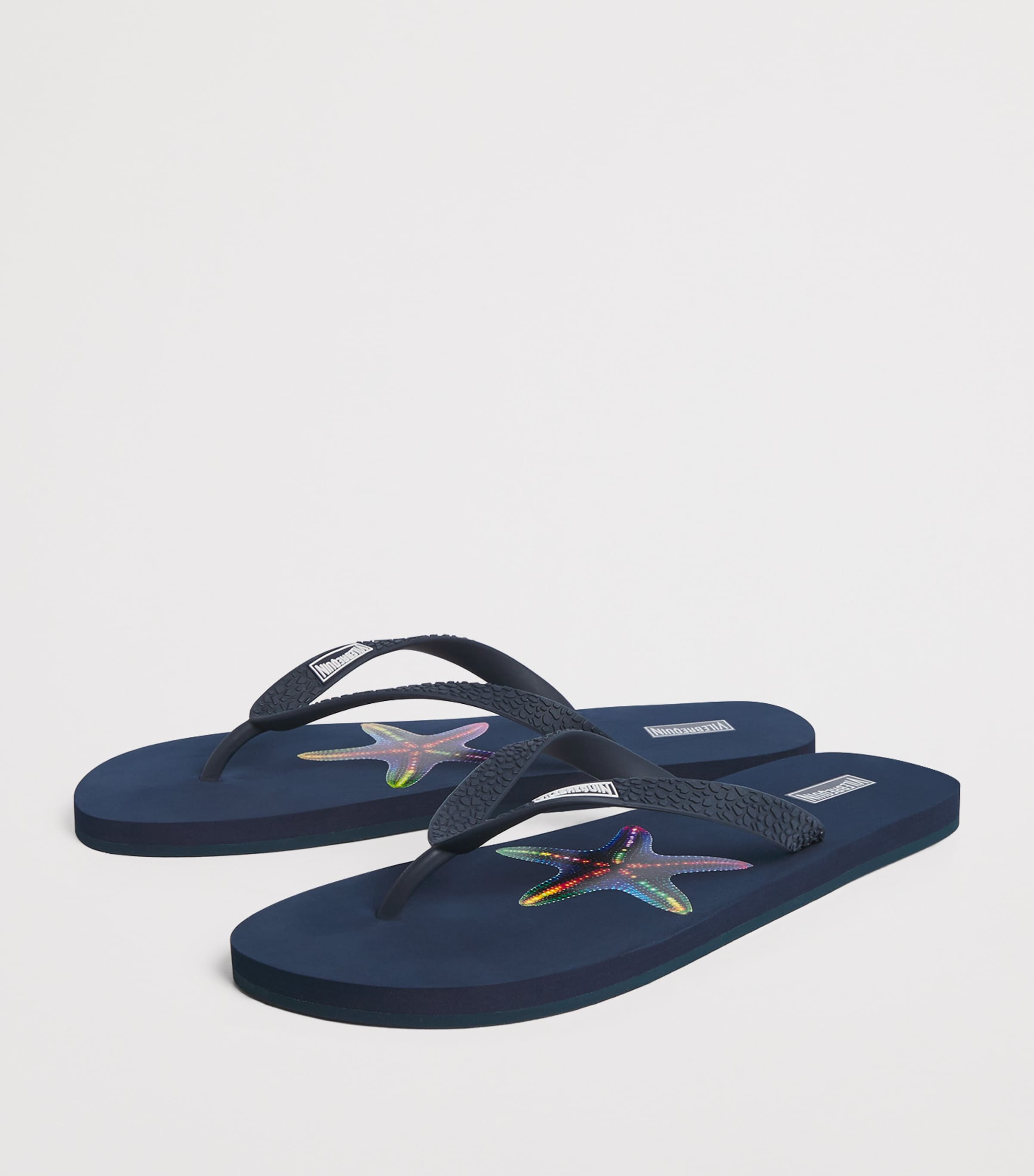 Disco Stars Flip Flops 390-NAVY Image 3